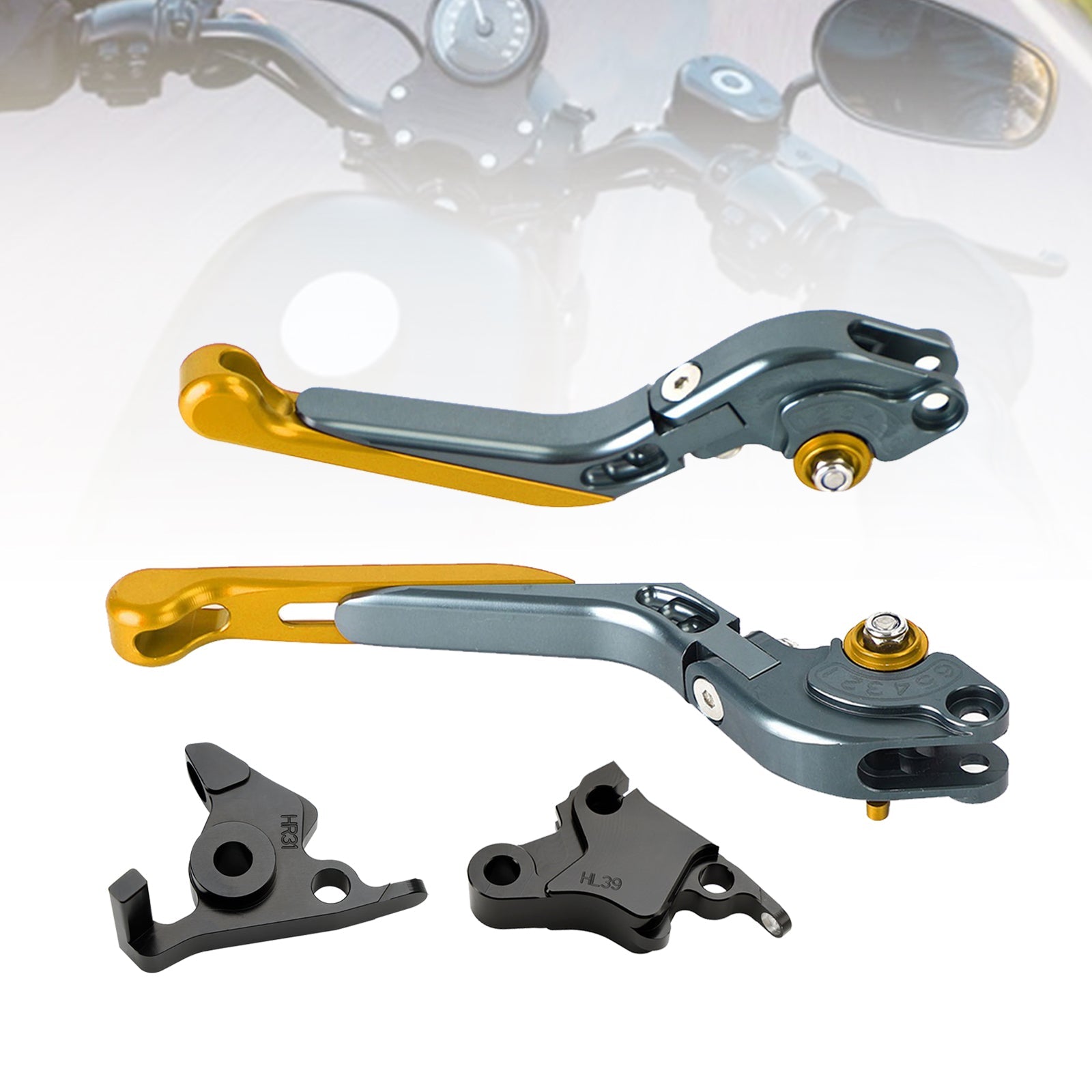 Levier de frein d'embrayage réglable pour CFMOTO 450SS 450SR 21-23 450NK 23-24