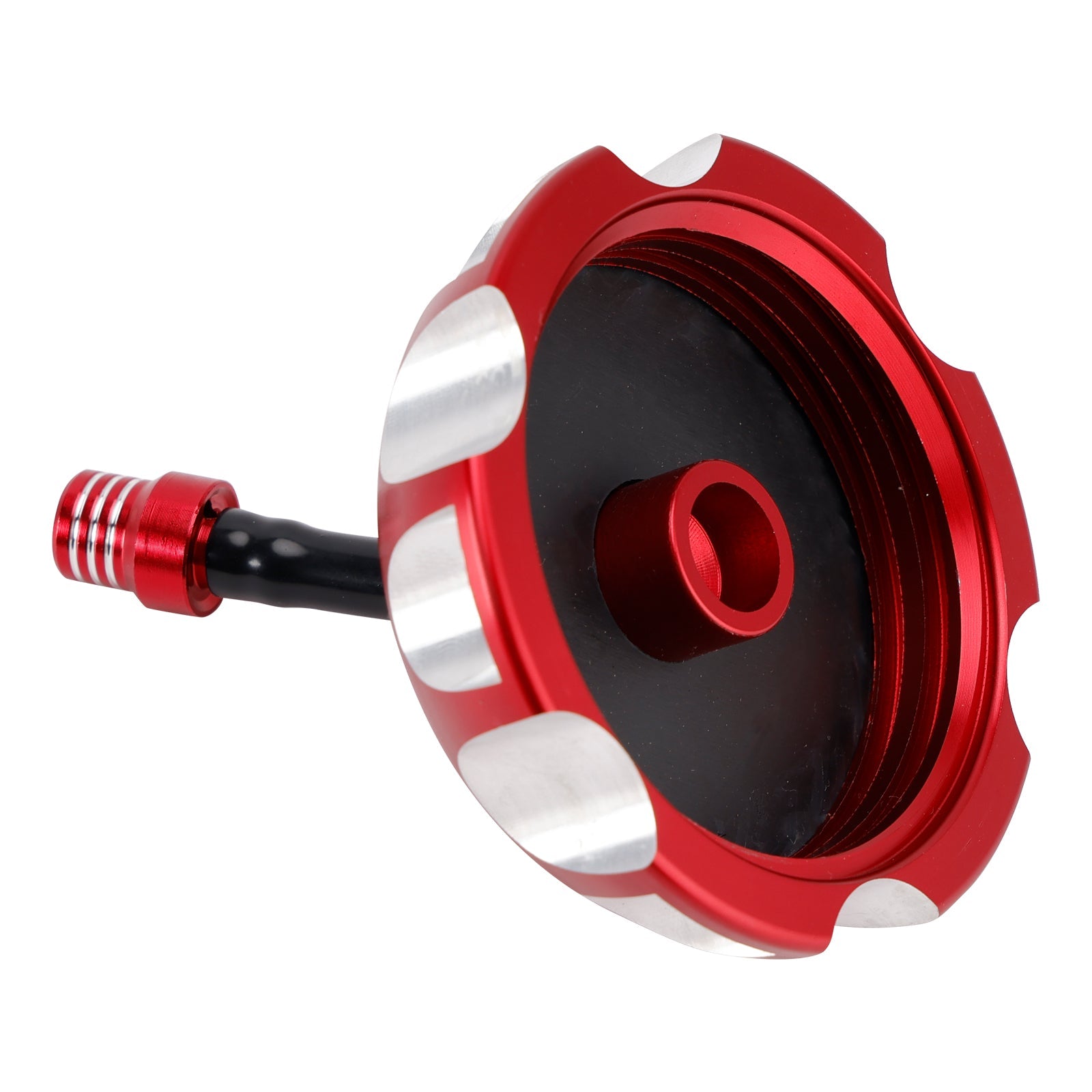 Bouchon de réservoir d'essence en aluminium avec évent rouge pour Yamaha Raptor YFM 250/350/660R YFZ450