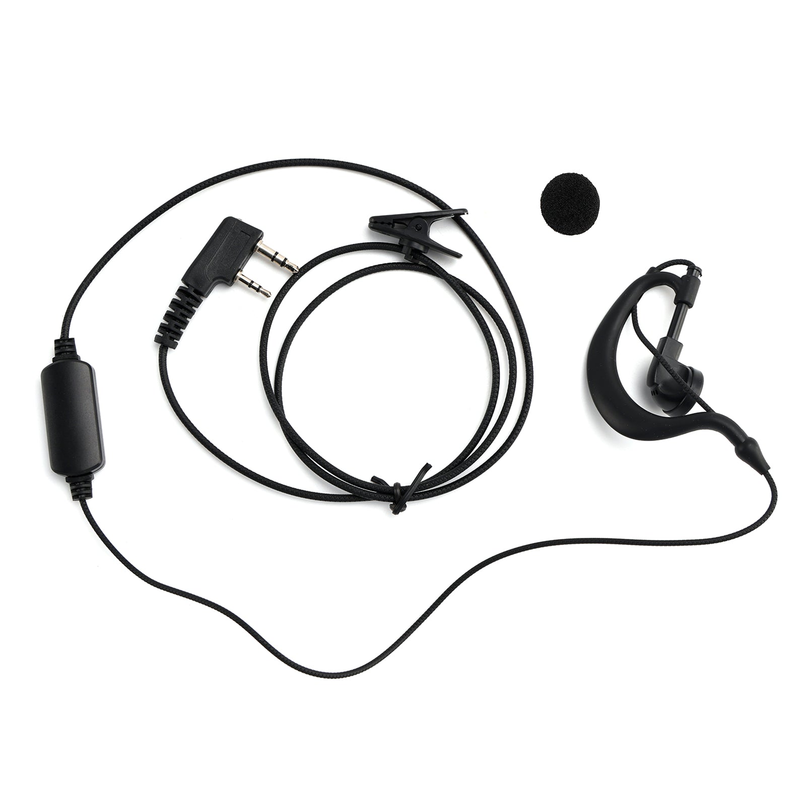 Casque d'écoute avec fil de pression K-031, pour TK-208 TH-D7 RPU416A KG-UVD1 TG-K4AT