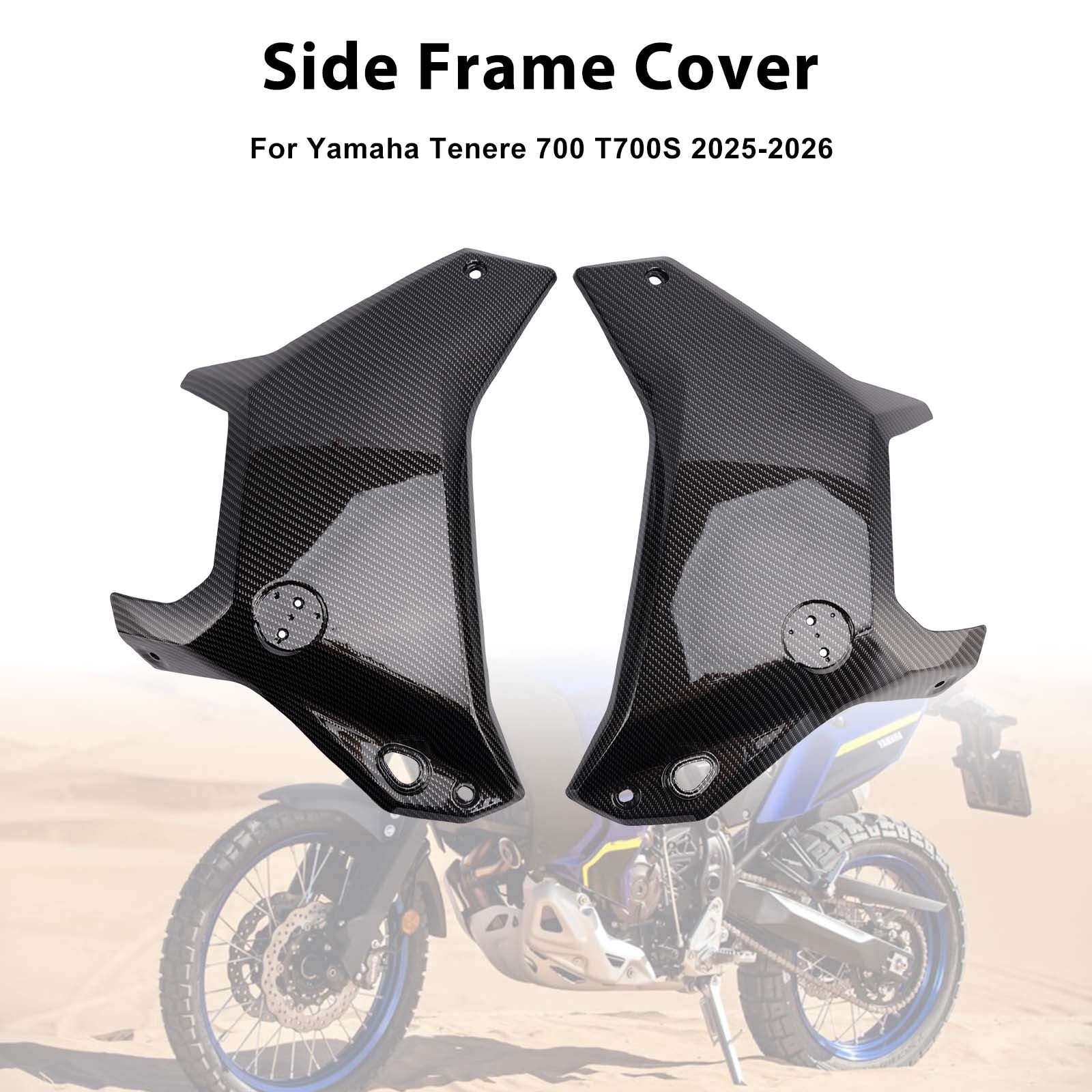 2025-2026 Pour Yamaha Tenere 700 T700S Carénages de panneau de cadre latéral