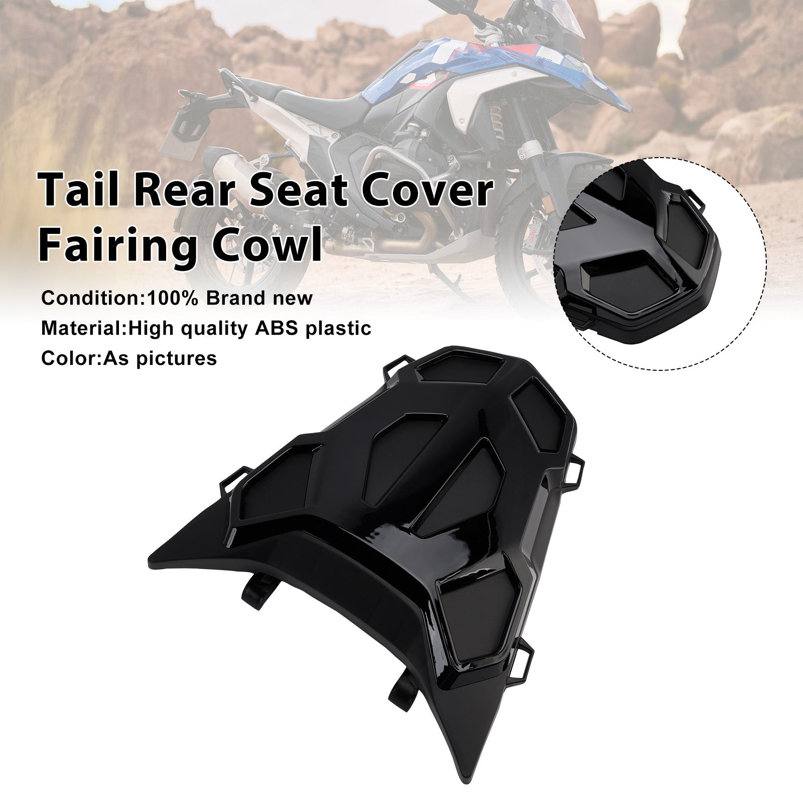 Carénage de selle arrière pour BMW R1300GS 2024-2026