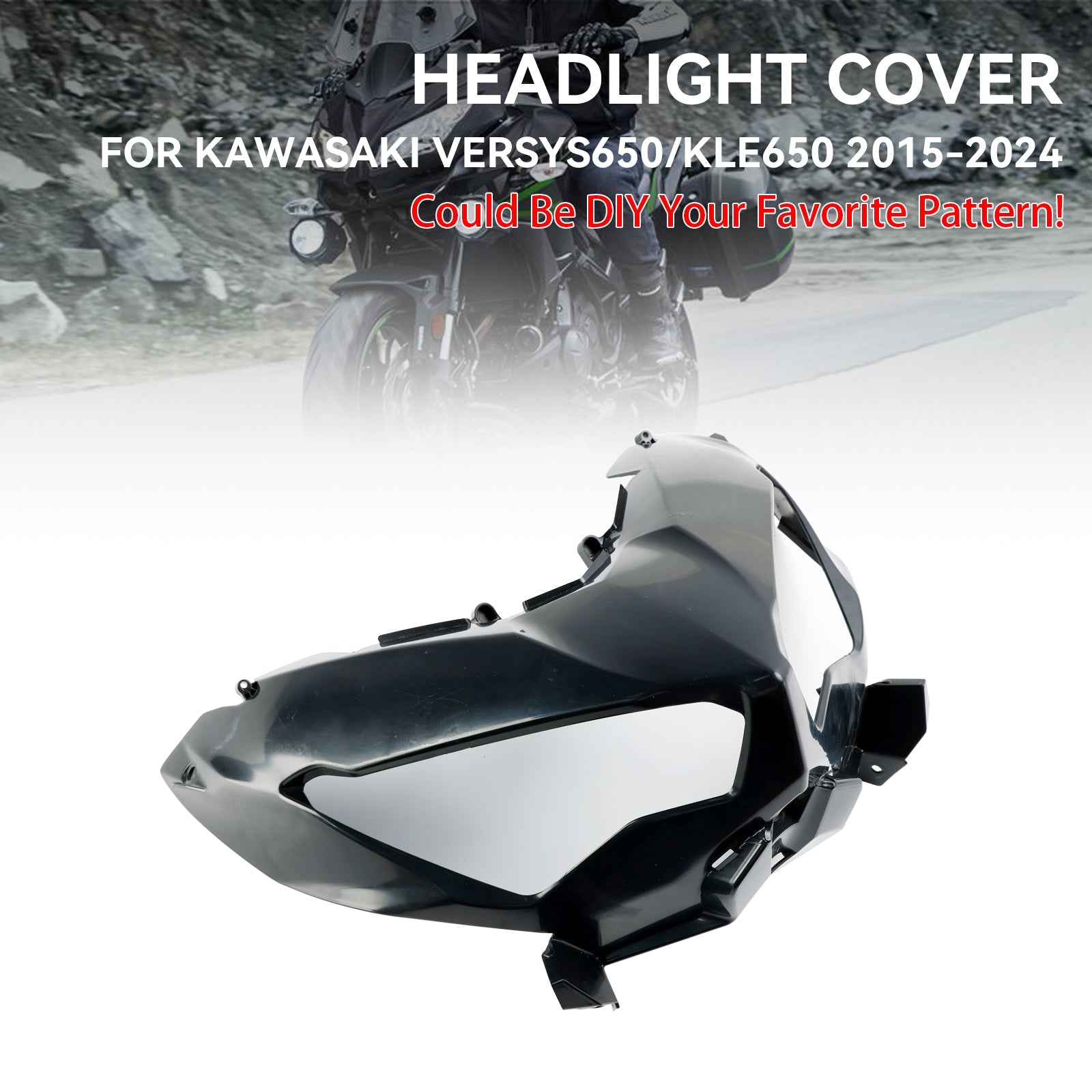 Carrosserie, ki se ne slika o injekciji za Kawasaki Versys 650 KLE 2022-2024