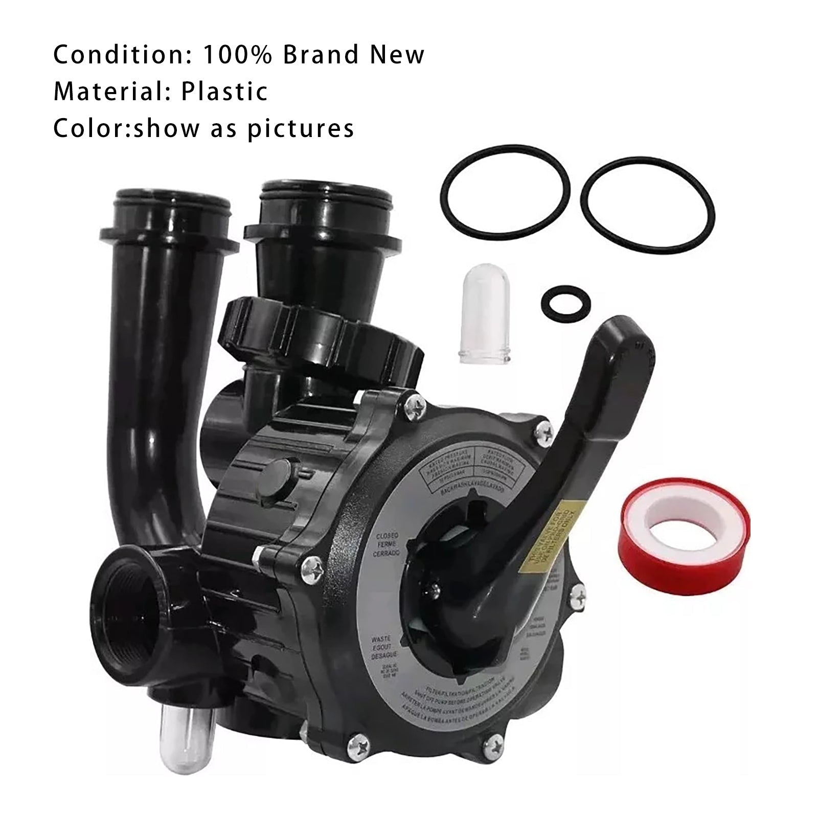 Wieloportowy zawór sterujący SP0710XR50 pasujący do serii Hayward Pro Vari-Flo