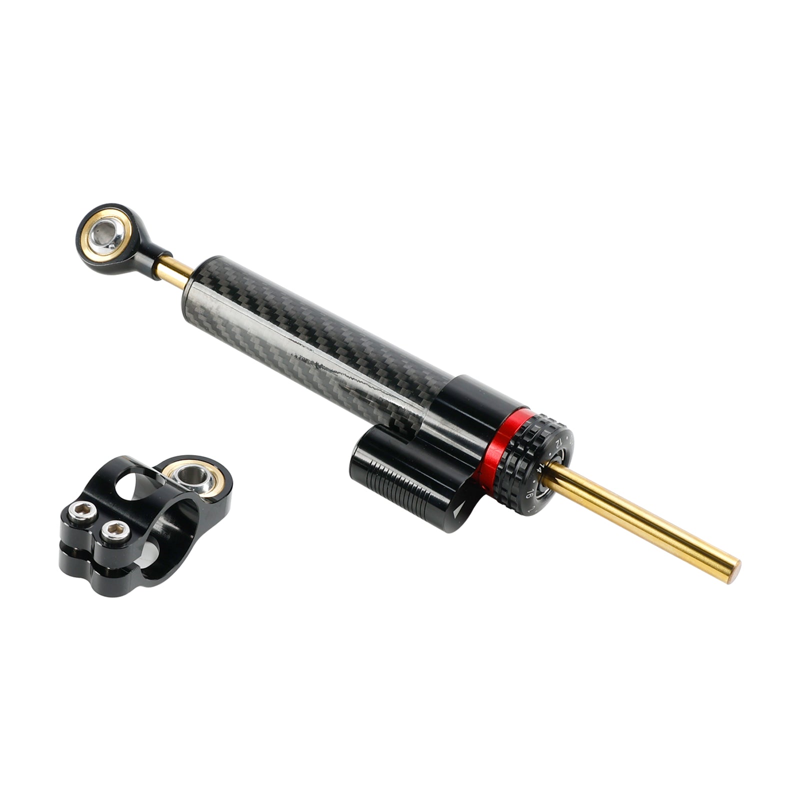 Uniwersalne zestawy montażowe stabilizatora amortyzatora układu kierowniczego motocykla