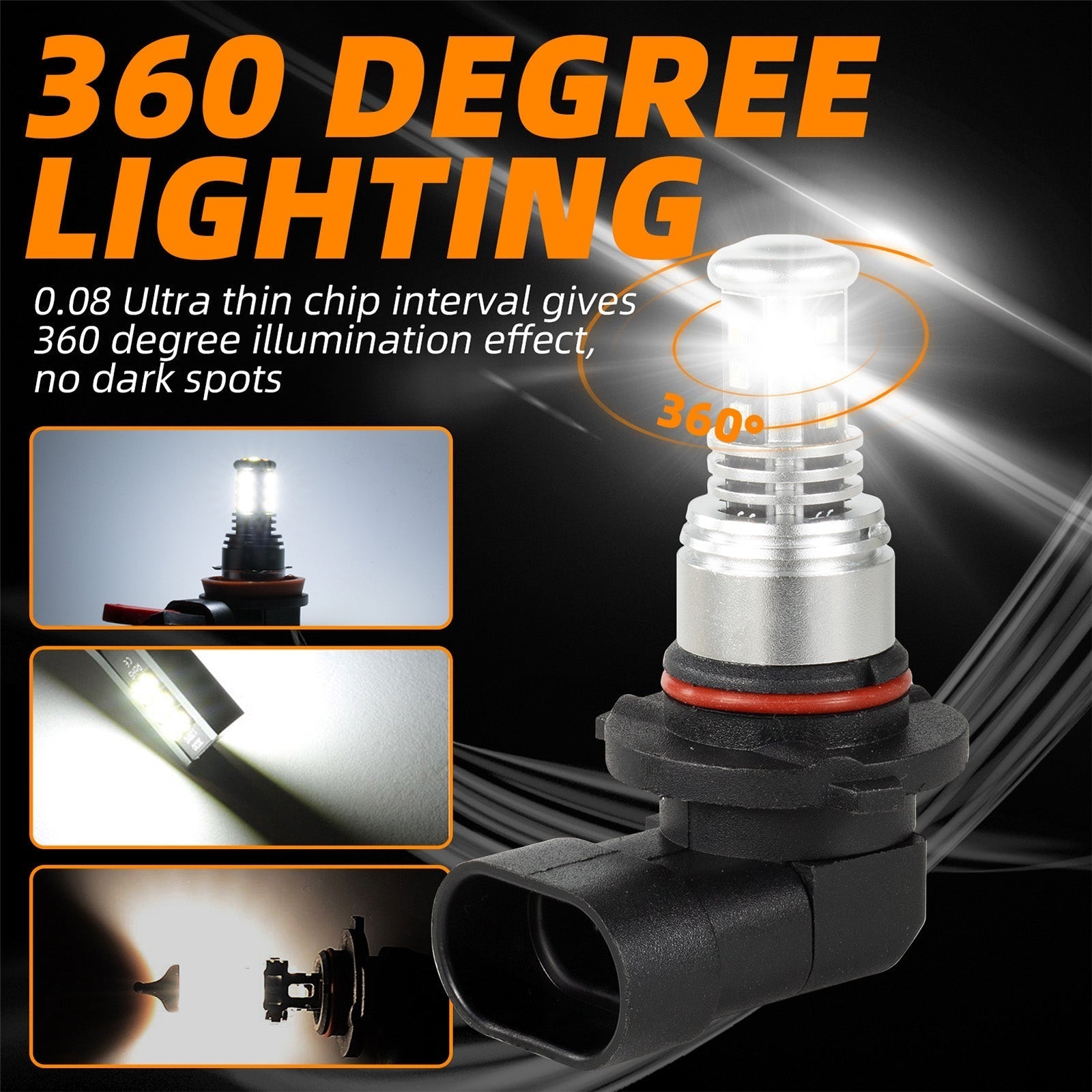 Optimizirajte svojo vidljivost z LED lučkami za megle V15 H7