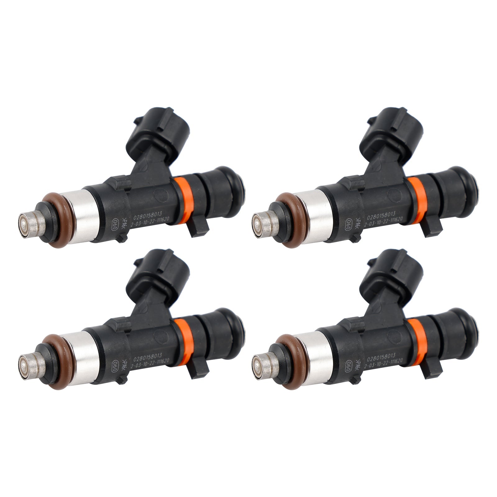 4x Injektorji goriva za Nissan Micra III (K12) NOTE (E11 NE11) 0280158013