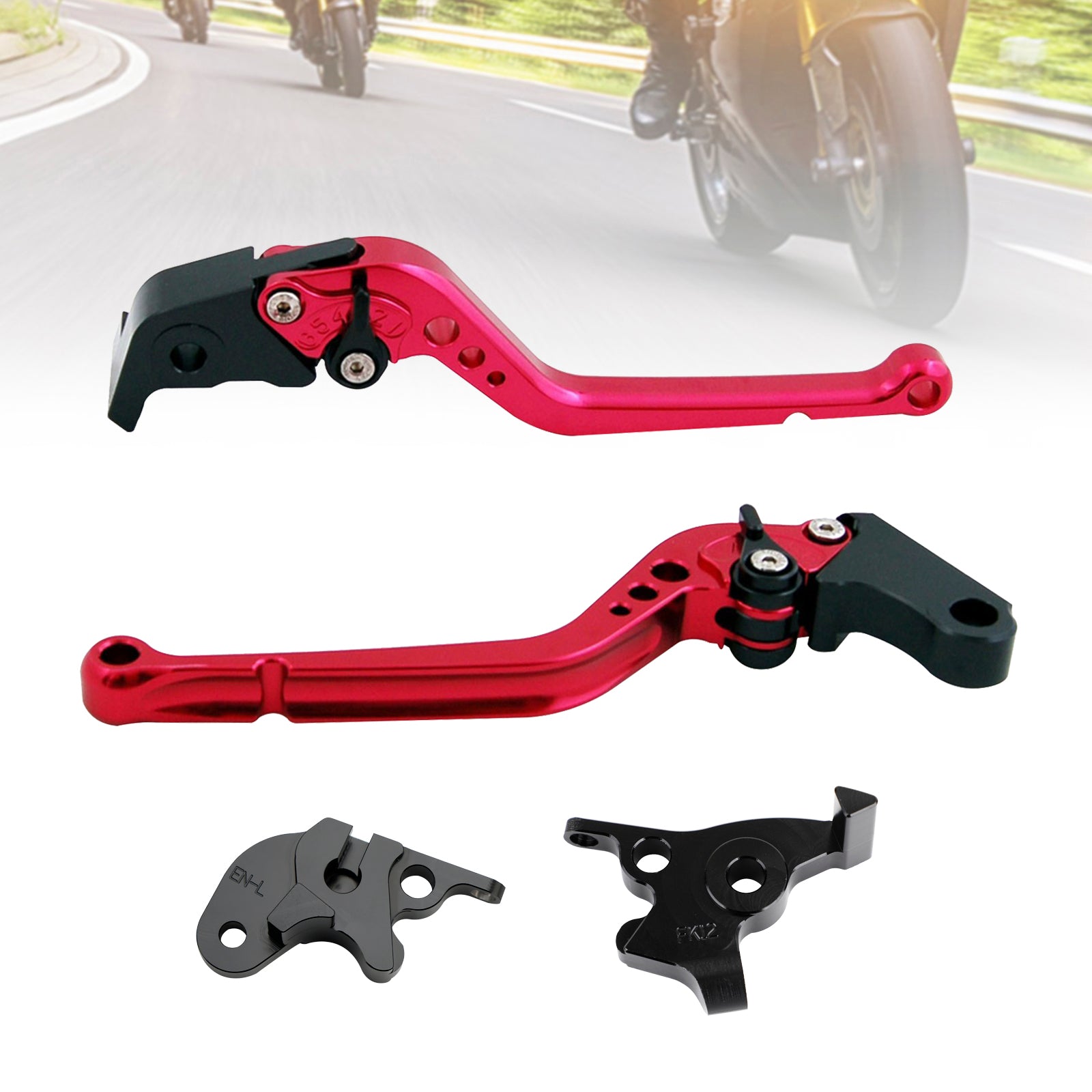 CFMOTO 250NK ABS 150NK 2019-2021: n pitkä jarru- ja kytkinvipu