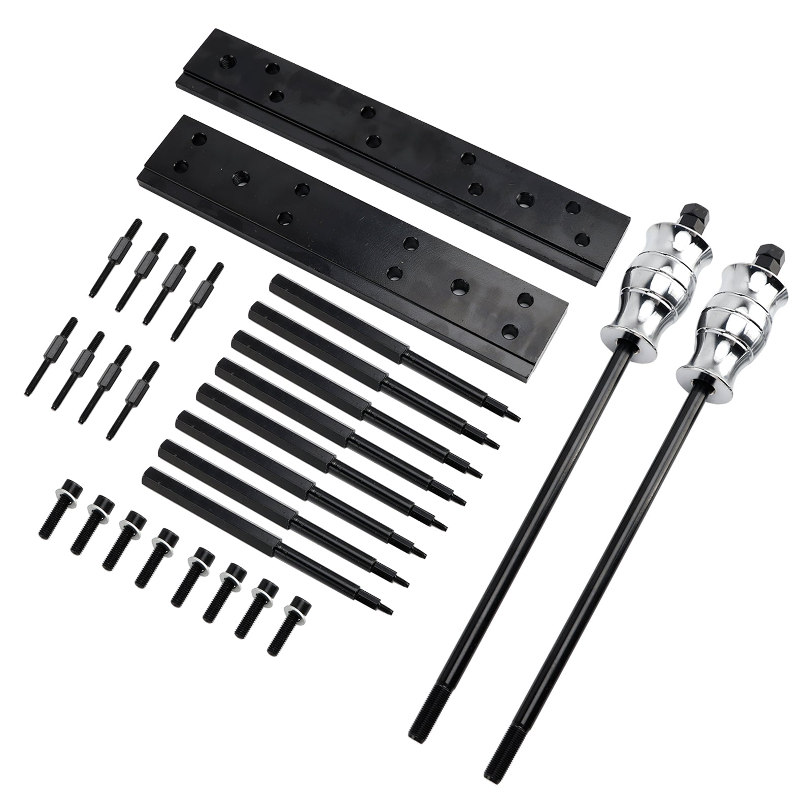 Kit completo de herramientas para sustitución de inyectores y rampas de combustible EN-51146-100 EN-51146-150