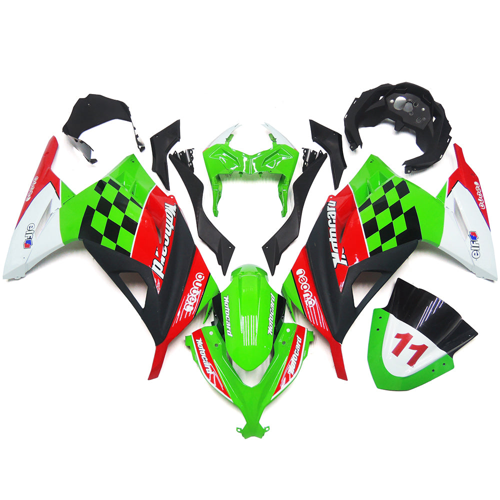 2013-2024 Kawasaki EX 300 / Ninja 300 Kit van Fairness Kit Bodywork ABS in plastic plastic