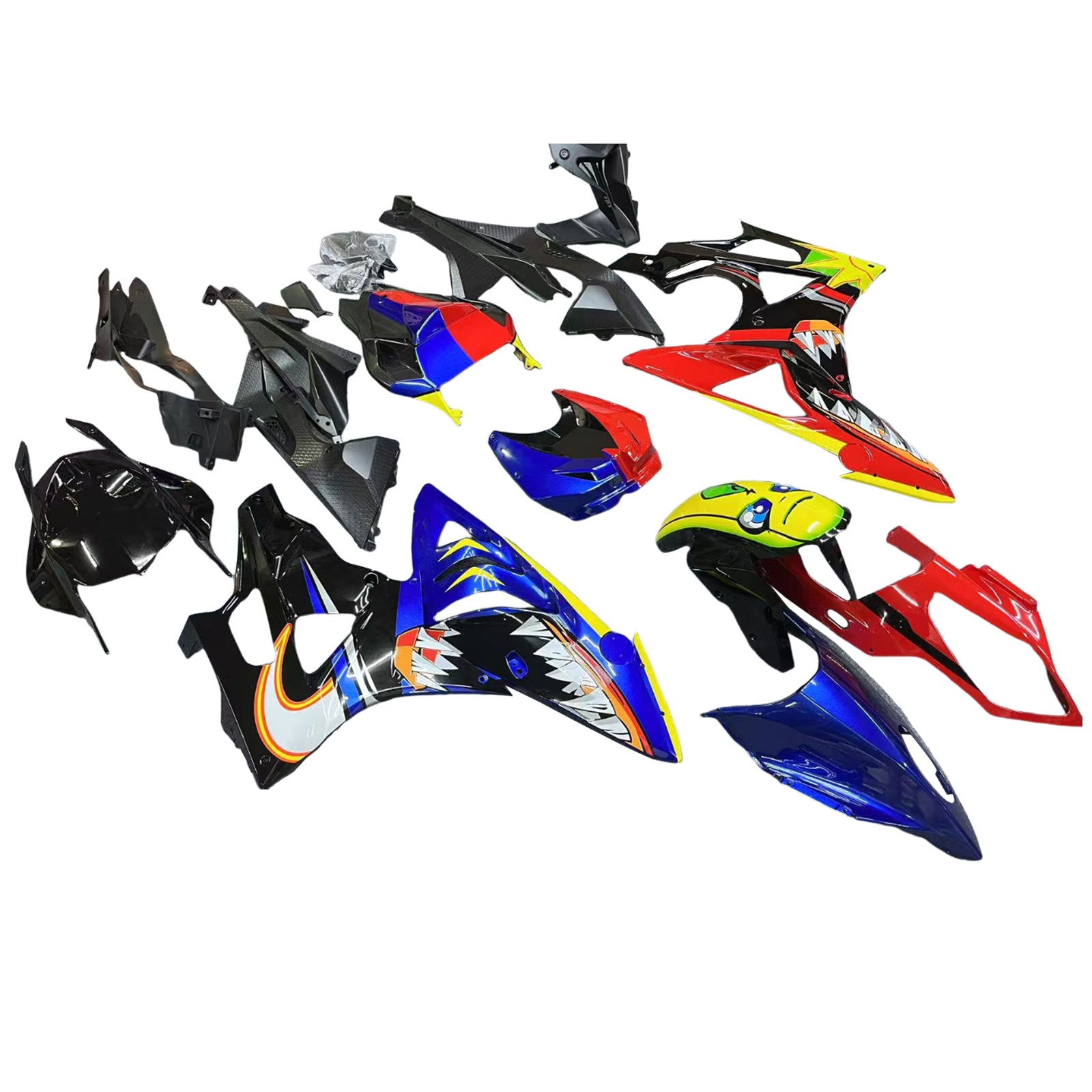 Kit de carénage à injection en plastique ABS pour BMW S1000RR 2009-2014