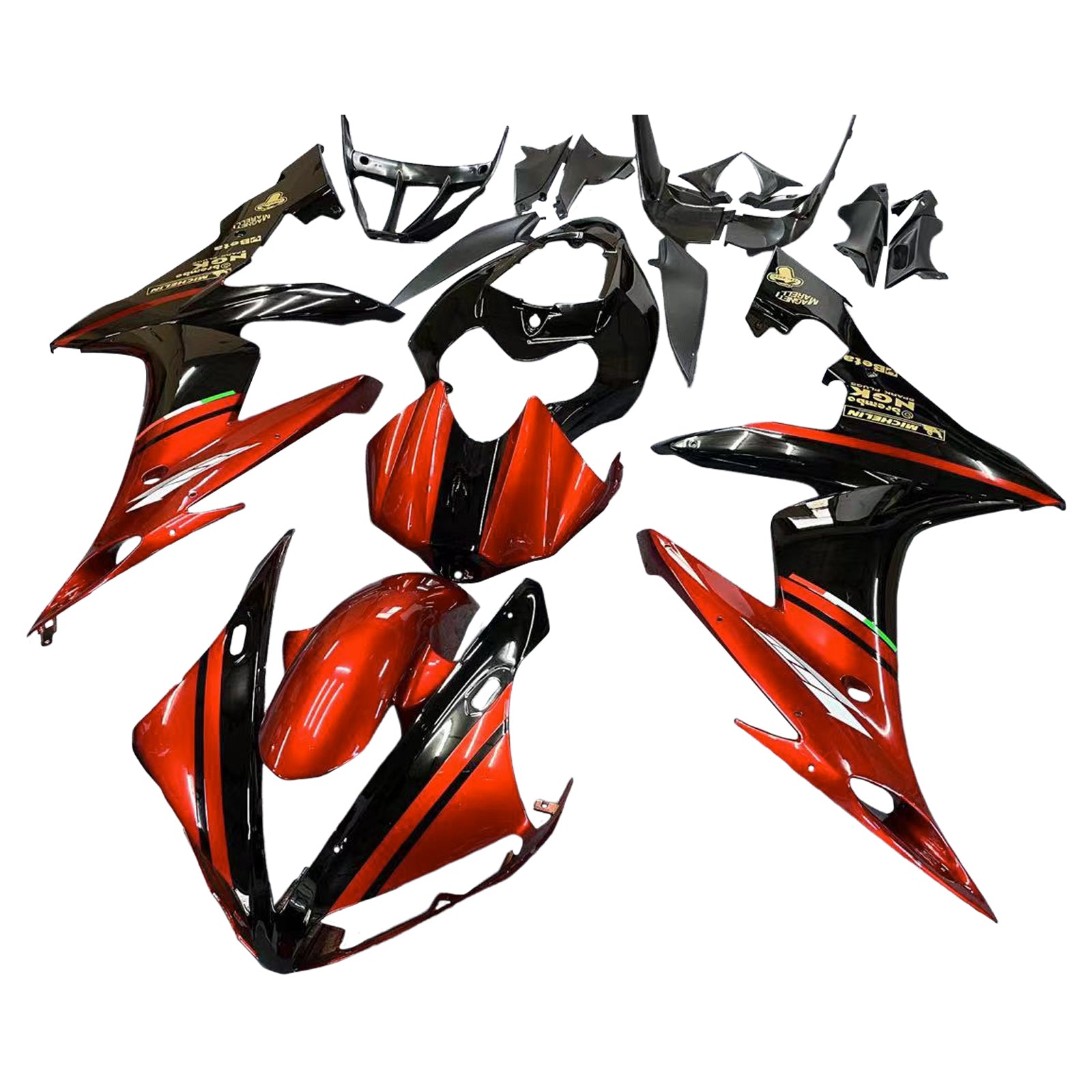 Injection Fairing Kit Bodywork Plastic ABS fit For Yamaha YZF 1000 R1 2004-2006