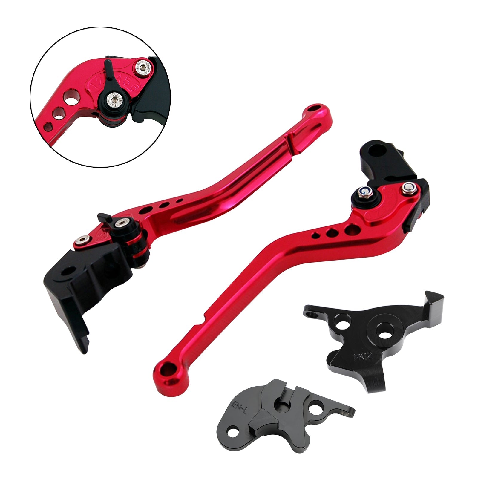 CFMOTO 250NK ABS 150NK 2019-2021: n pitkä jarru- ja kytkinvipu