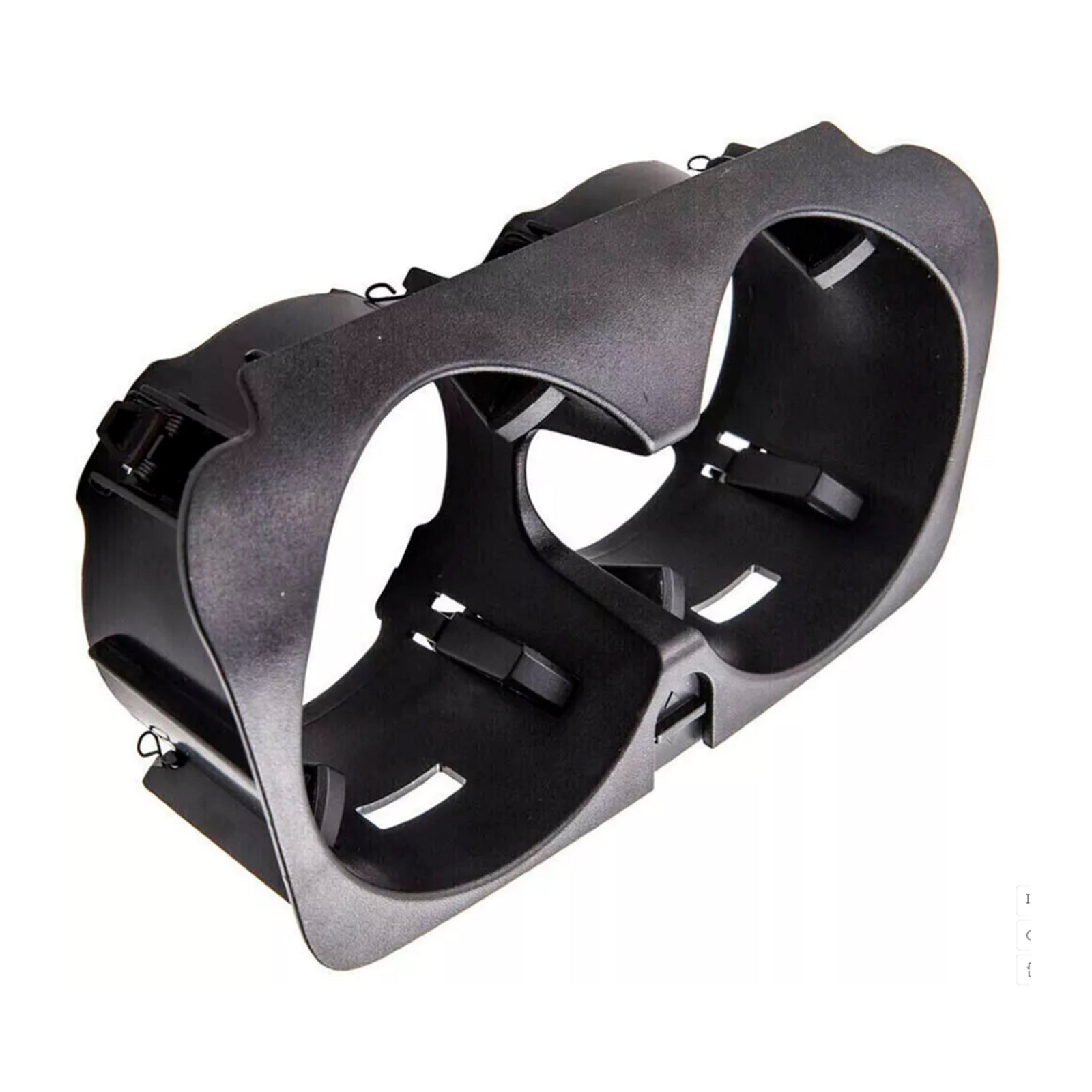 Portabicchieri doppio anteriore nero 2056800691 per Mercedes-Benz W205 W213 2015-2018