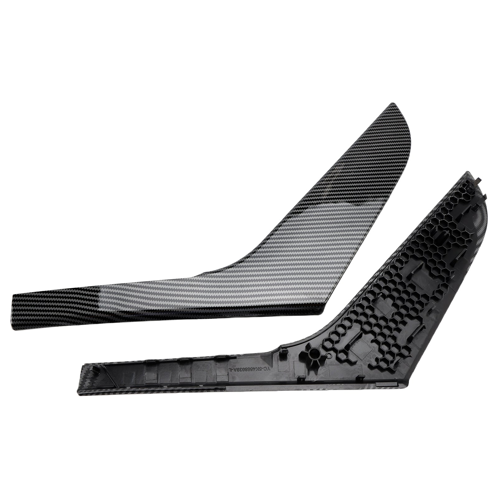 Set van 2 Golf 6 MK6 2009-2013 Interieurdeurhandgreep Stakes