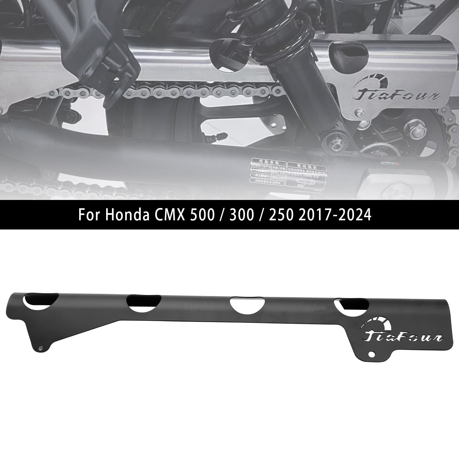 Protecteur de protection de chaîne CM CMX pour Honda Rebel CL 250 300 500 CM 2017-2024