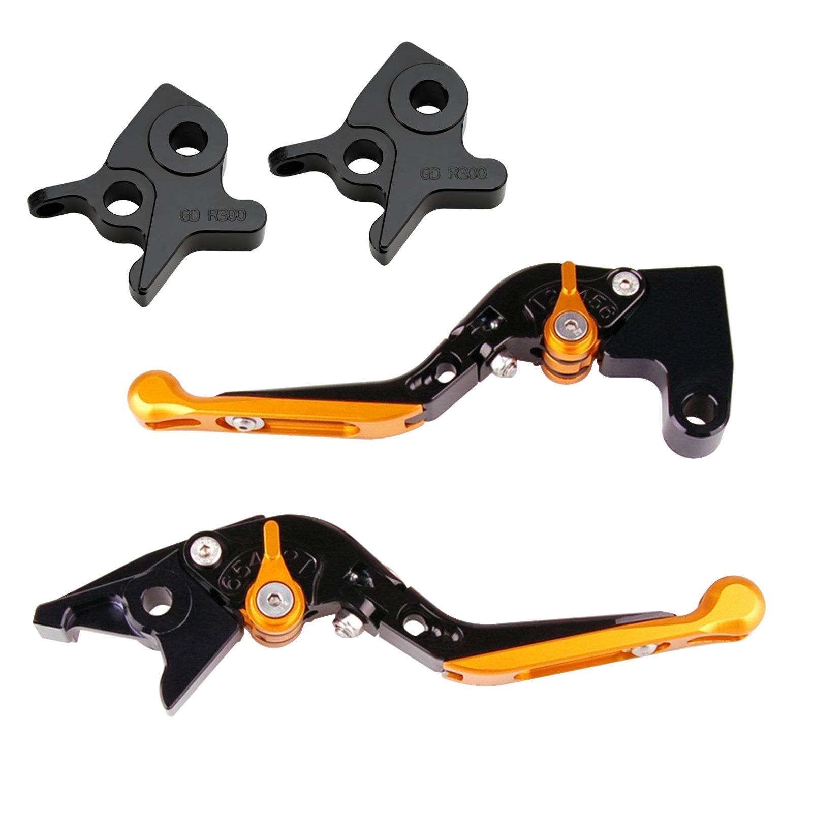 Palanca de freno y embrague ajustable para Kymco AK550 2017-2022