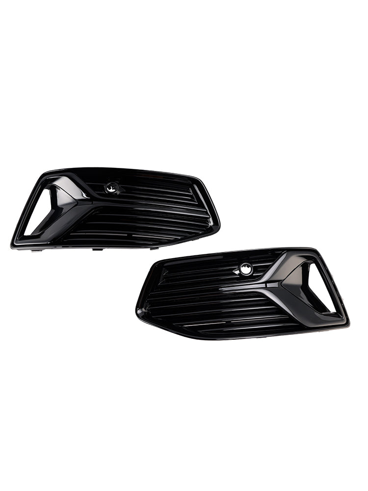 Grille de protection antibrouillard pour pare-chocs avant Audi A6 C8 2019-2023, 2 pièces