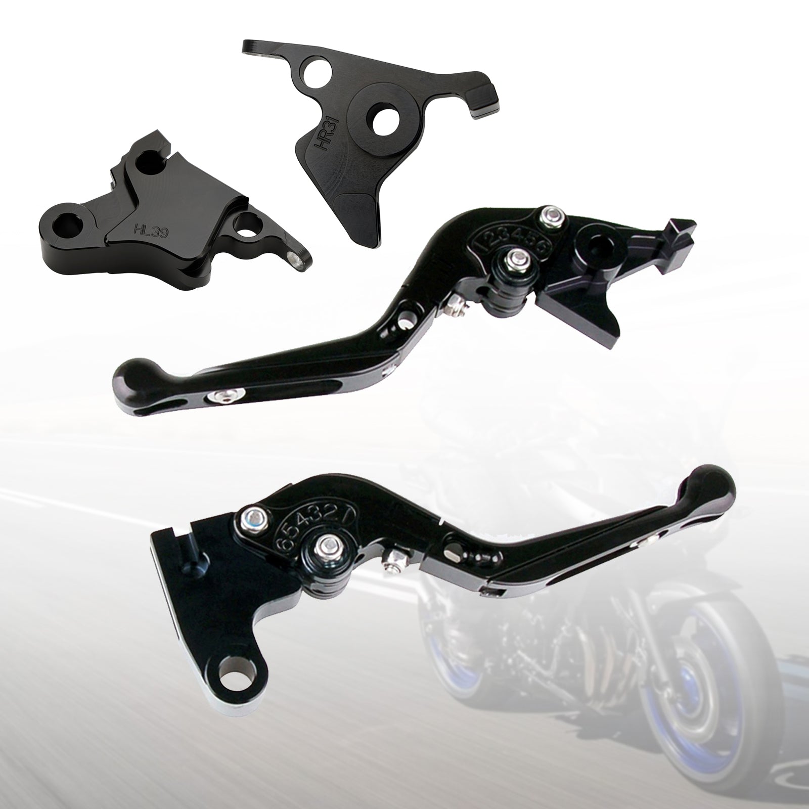 Levier de frein et d'embrayage réglable pour CFMOTO 450SS 450SR 2021-23 450NK 2023-24