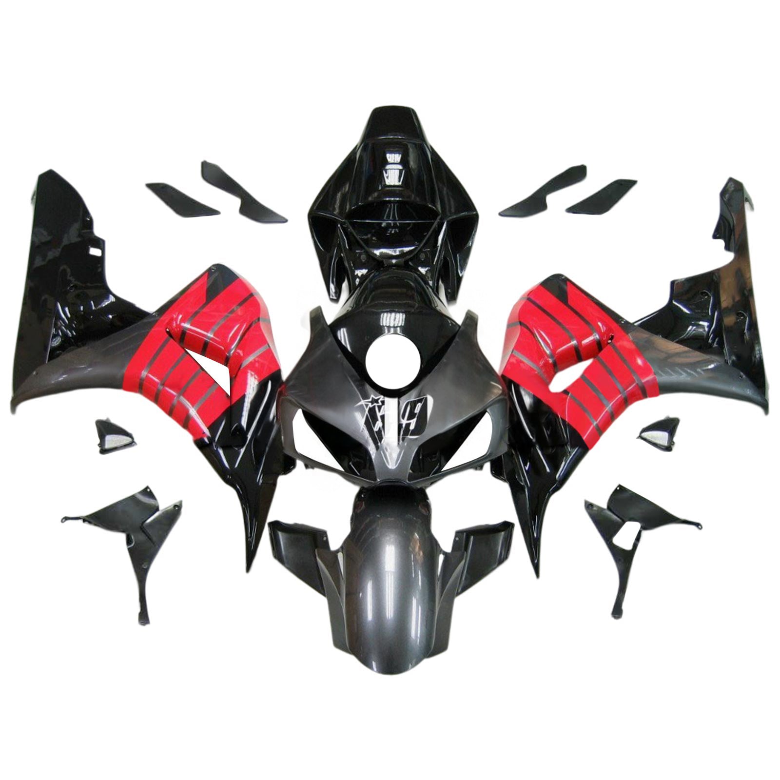 Kit de carénage injecté en plastique ABS pour Honda CBR1000RR 2006-2007