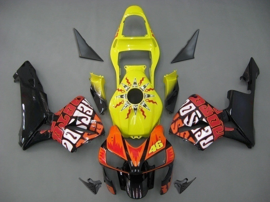 Kit de carénage par injection, carrosserie en plastique ABS, compatible avec Honda CBR600RR 2003-2004