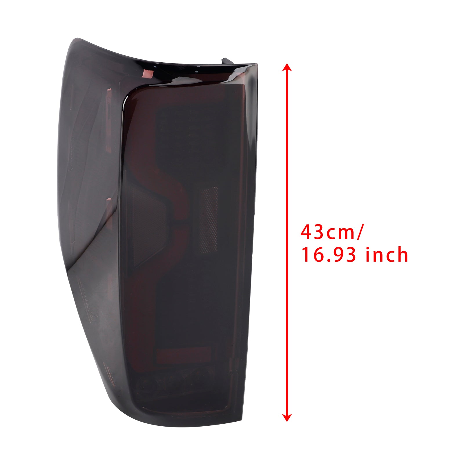 Feu arrière LED noir transparent pour Ford Ranger T6 T7 T8 PX1 PX2 PX3 2012-2021