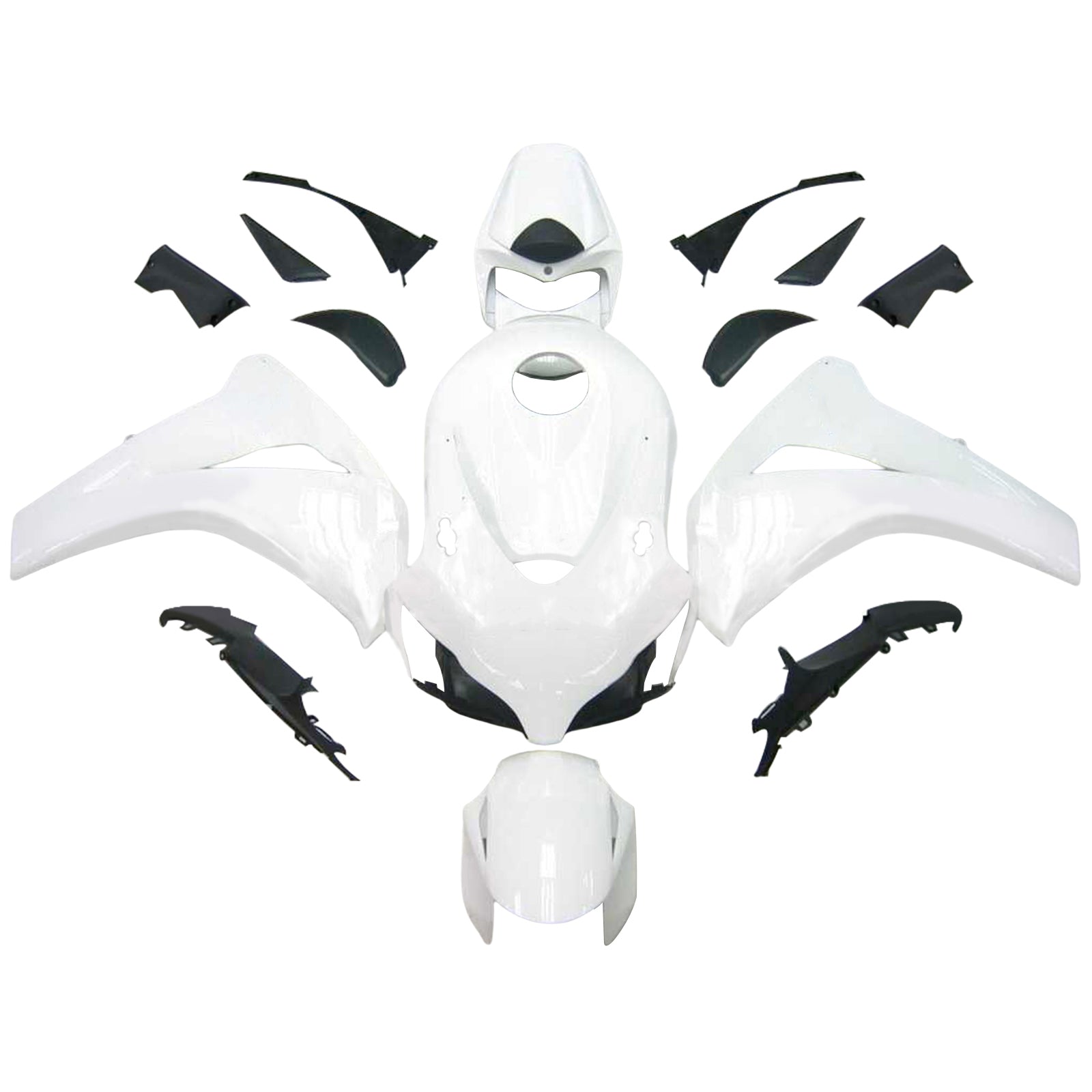 Kit de carénage injecté en plastique ABS pour Honda CBR1000RR 2008-2011