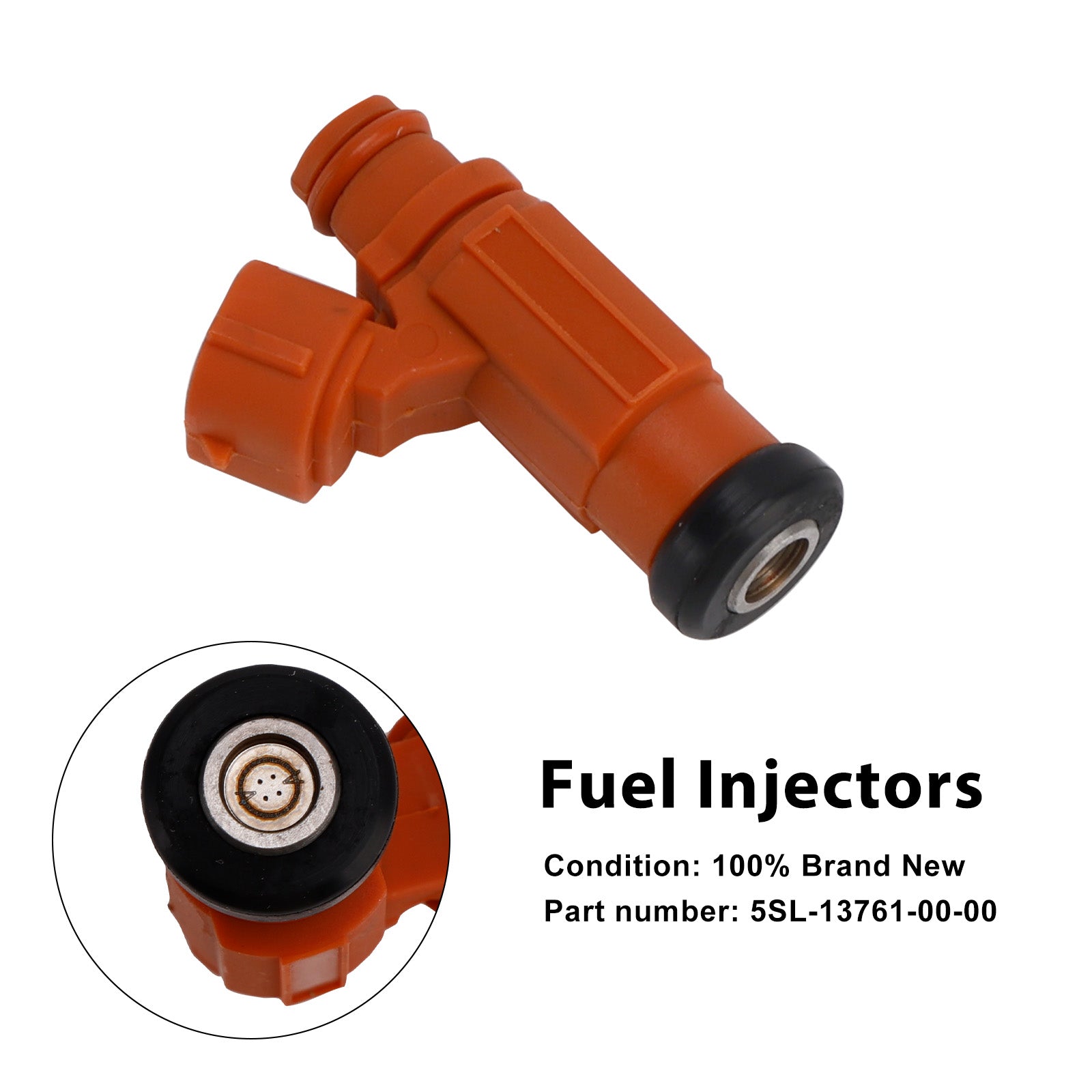 Brandstofinjectoren voor Yamaha YZF-R6 (2006-2009) en R6S (2003-2005)