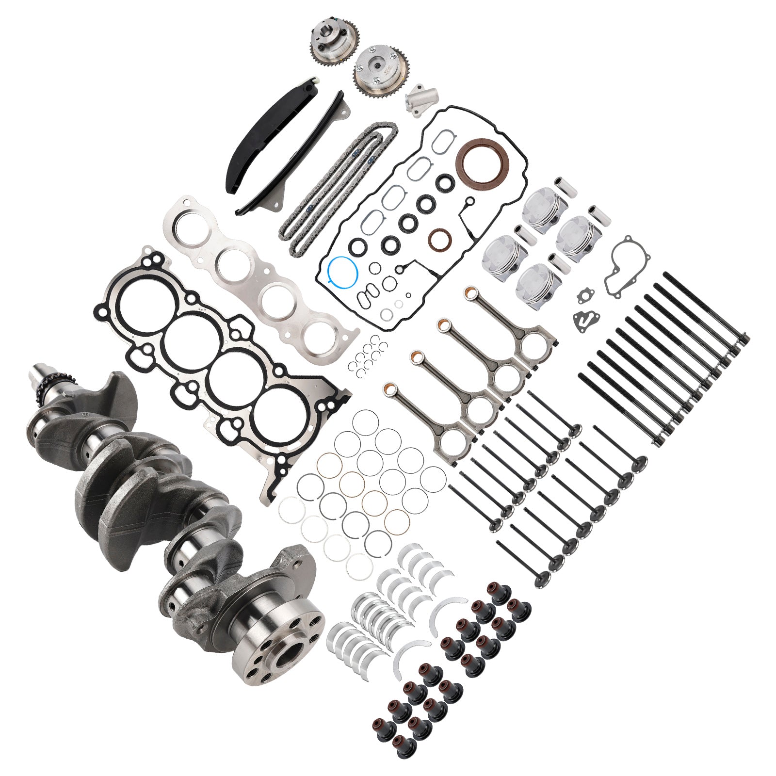 Kit di ristrutturazione del motore Hyundai Elantra Mistra Kia Forte G4NB 1,8 L 622V62EH00 24350-2E001