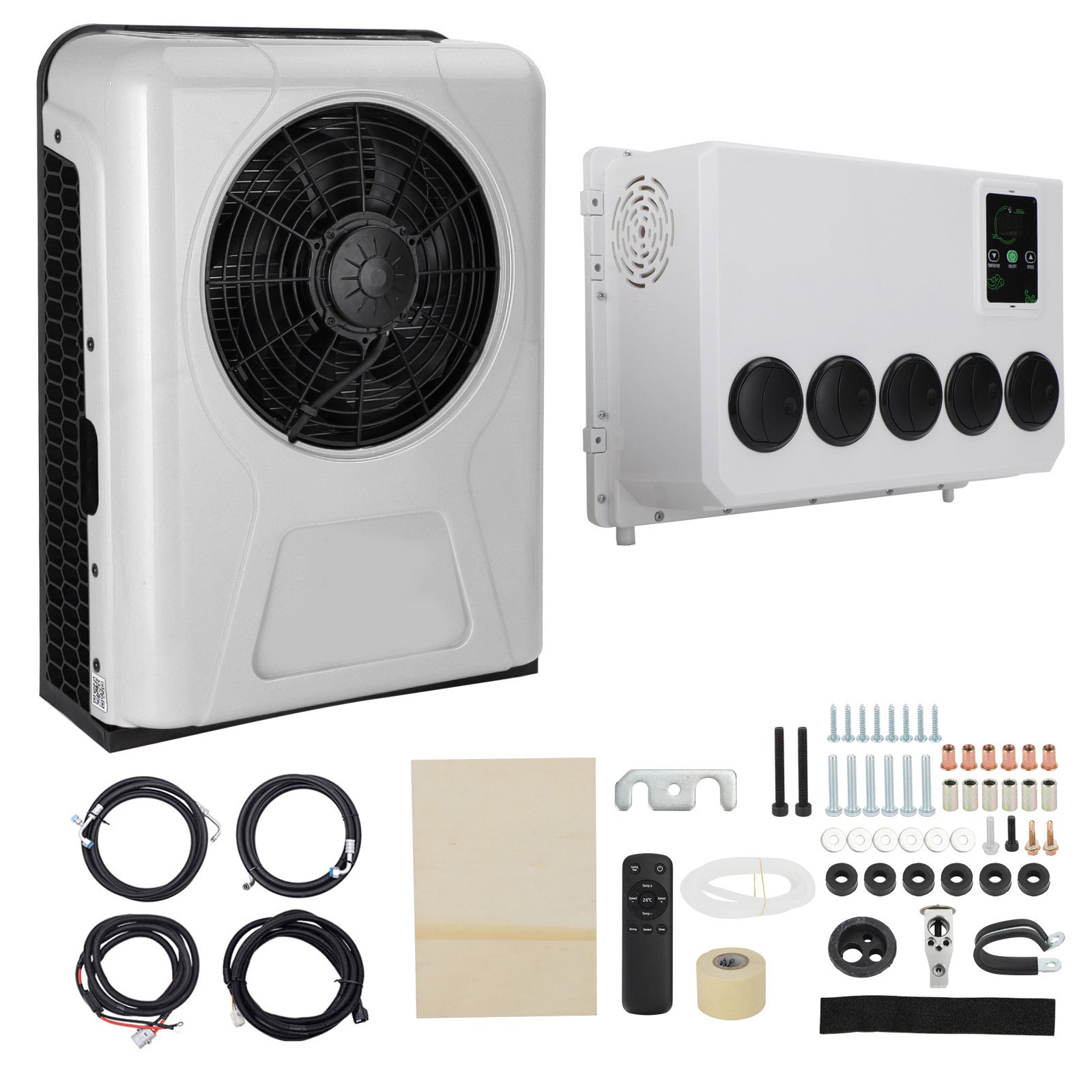 Maksymalny komfort w każdym terenie: klimatyzator 12 V do ciężarówek i kamperów (12000 BTU)