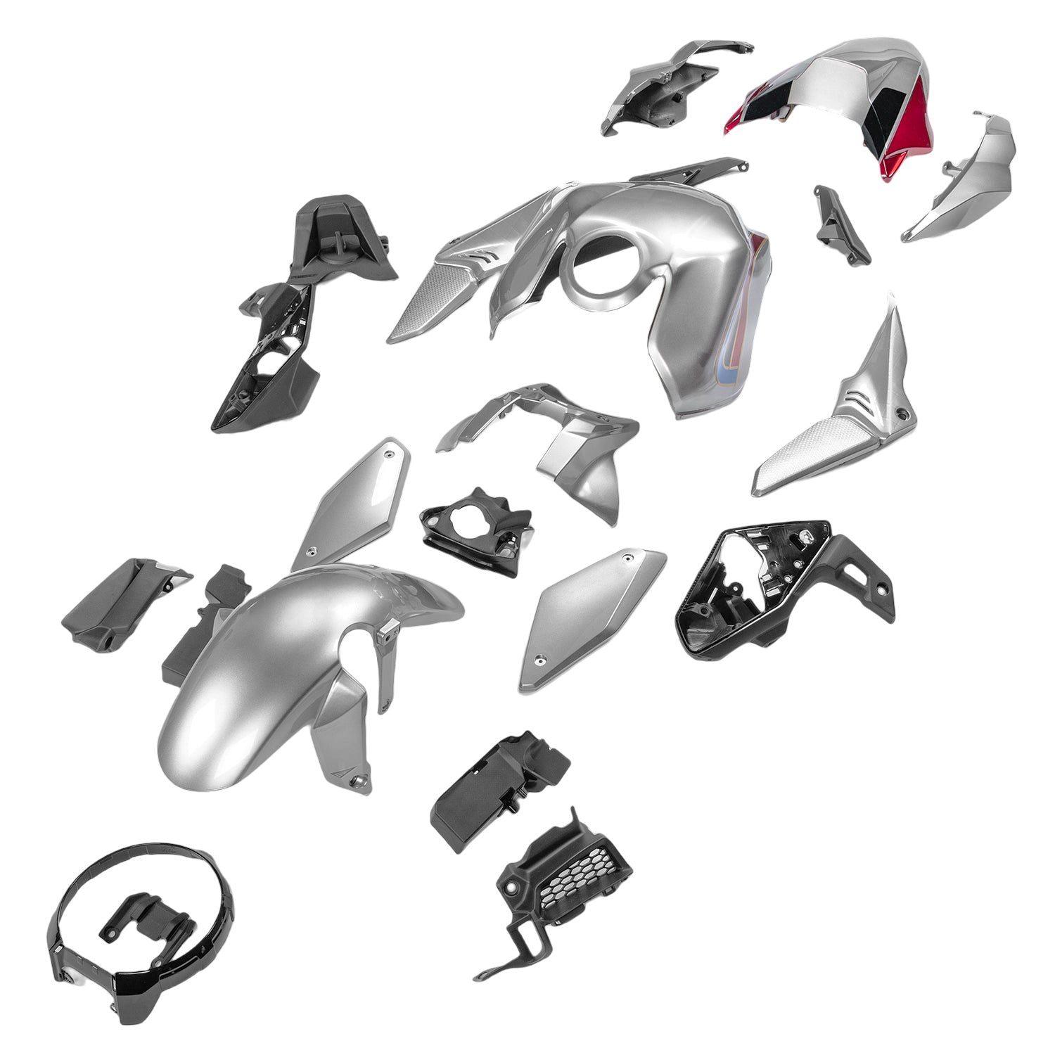 Carénage de moulage par injection en plastique ABS adapté pour Honda CB 650 R CB650R 2021-2023 15#