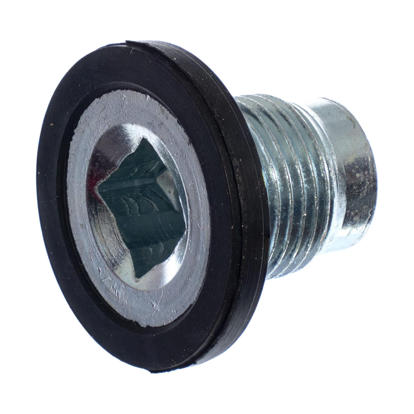 Bouchon De Vidange Magnétique M20 X 1.5 En Aluminium Noir – Protège Votre Moteur Des Débris Métalliques