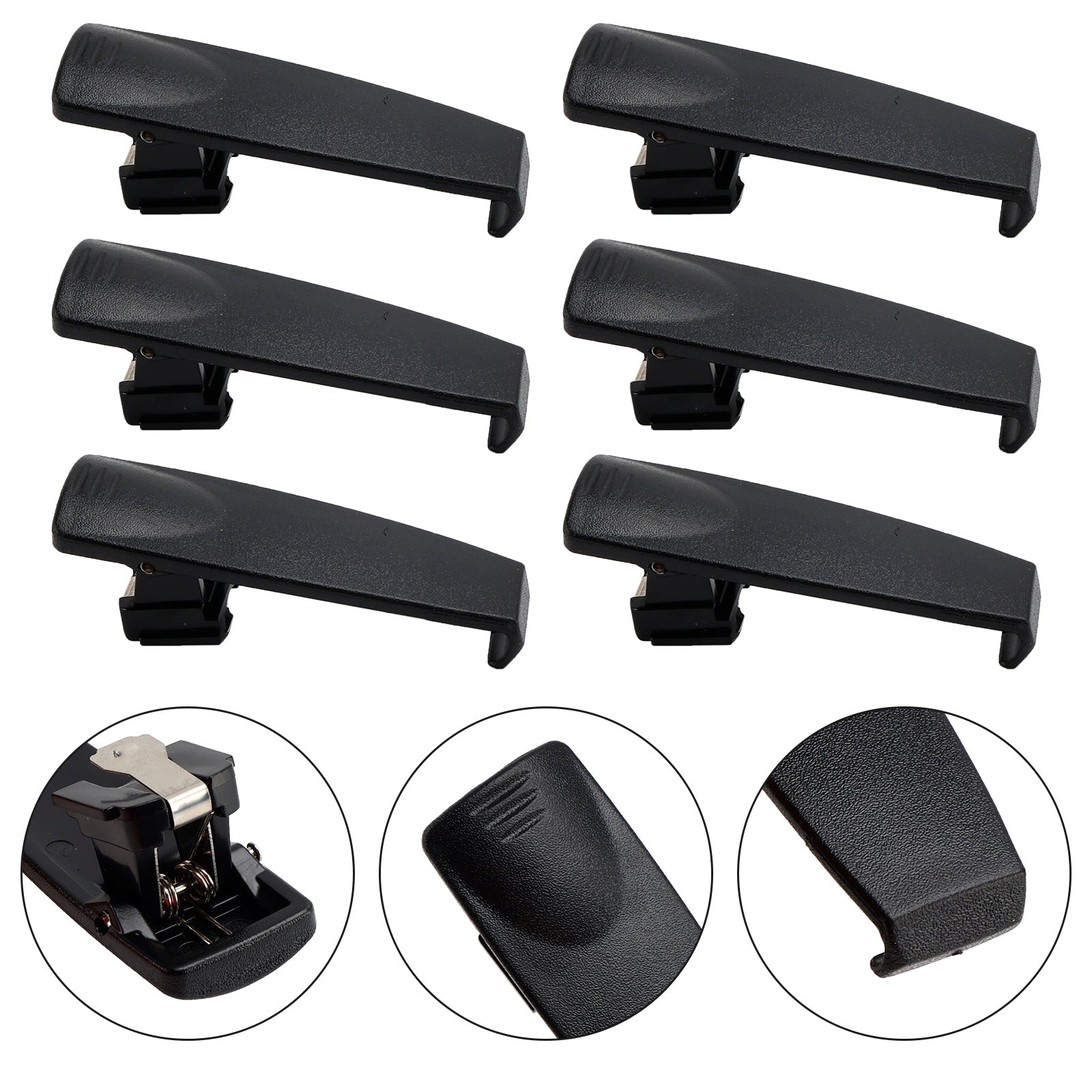 1/5PCS SL1M Clip da cintura per Sepura STP8000 STP8038 STP8035 STP8040 Radio Clip posteriore