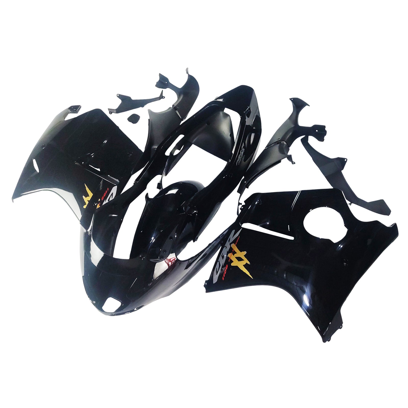 Vbrizgavanje kompleta za karoserijo ABS za Honda CBR1100XX SuperBlackbird 1996-2007