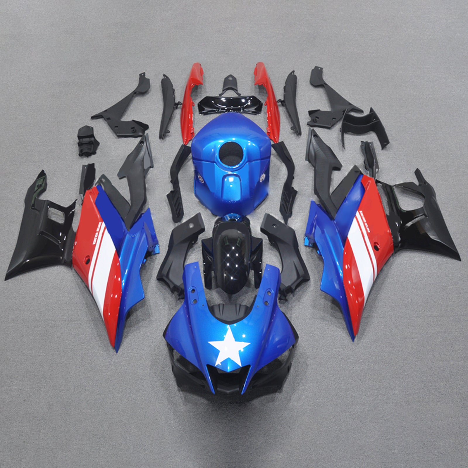 Yamaha YZF-R3 R25 2019-2021 komplet za vbrizgavanje, plastična karoserija