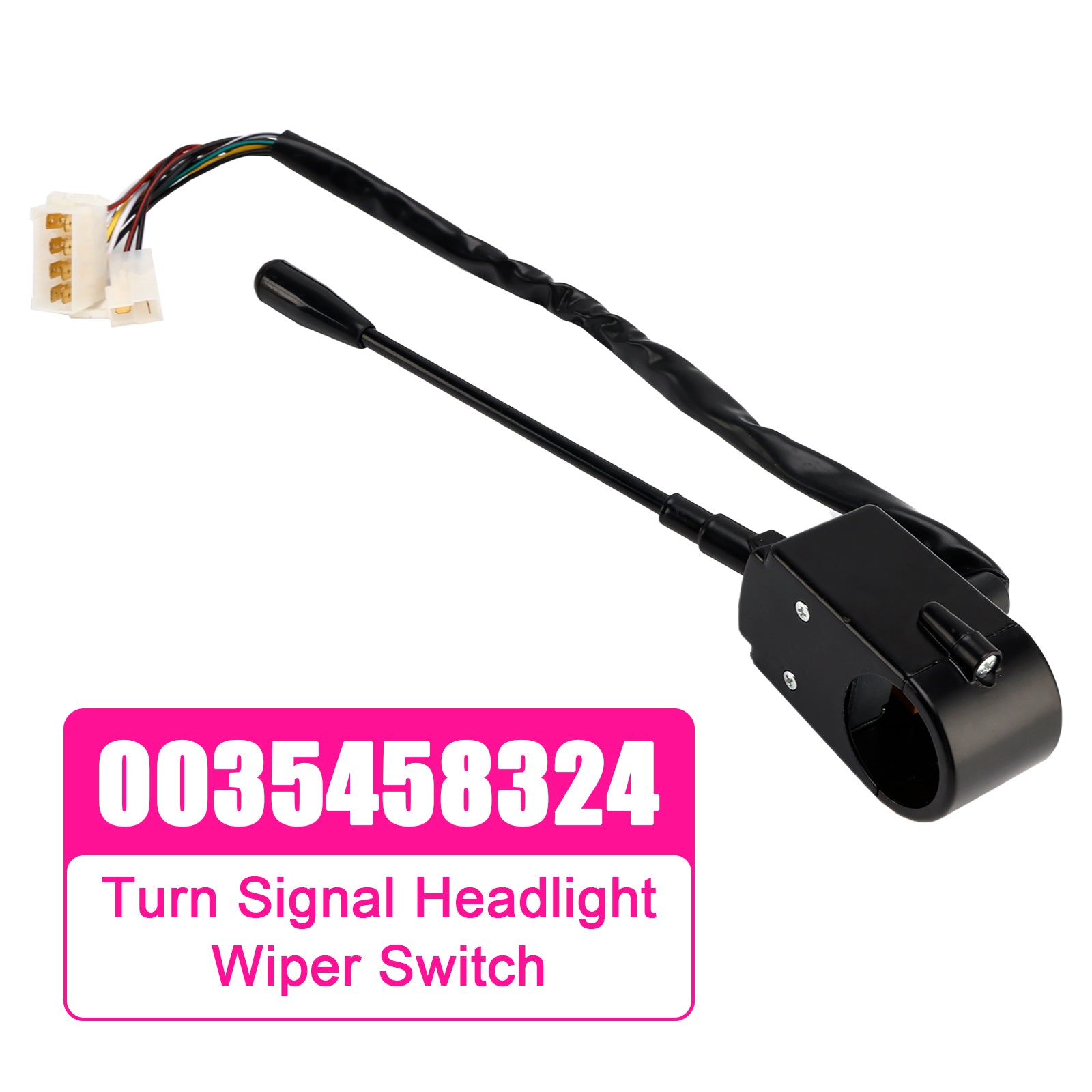 Commutateur de clignotants, phares et essuie-glaces 0035458324 pour Mercedes-Benz LP 1963-1984