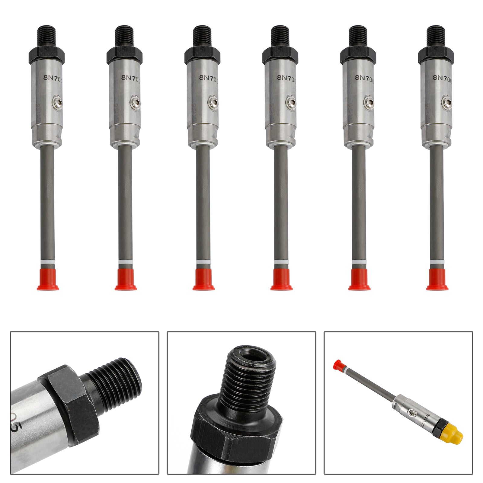 6 sztuk 8N7005 ołówkowy wtryskiwacz paliwa pasuje do Cat 3304