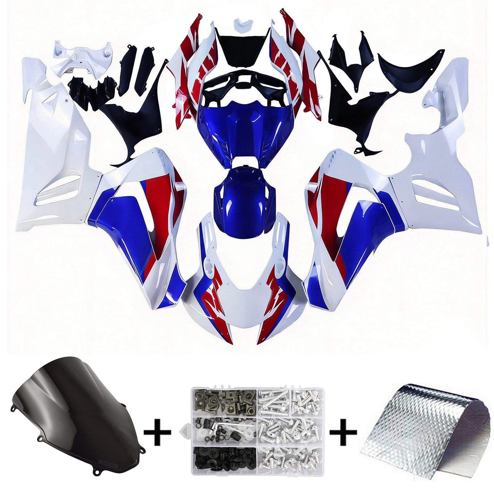Kit de carénage injecté en plastique ABS pour Honda CBR1000RR-R 2020-2023