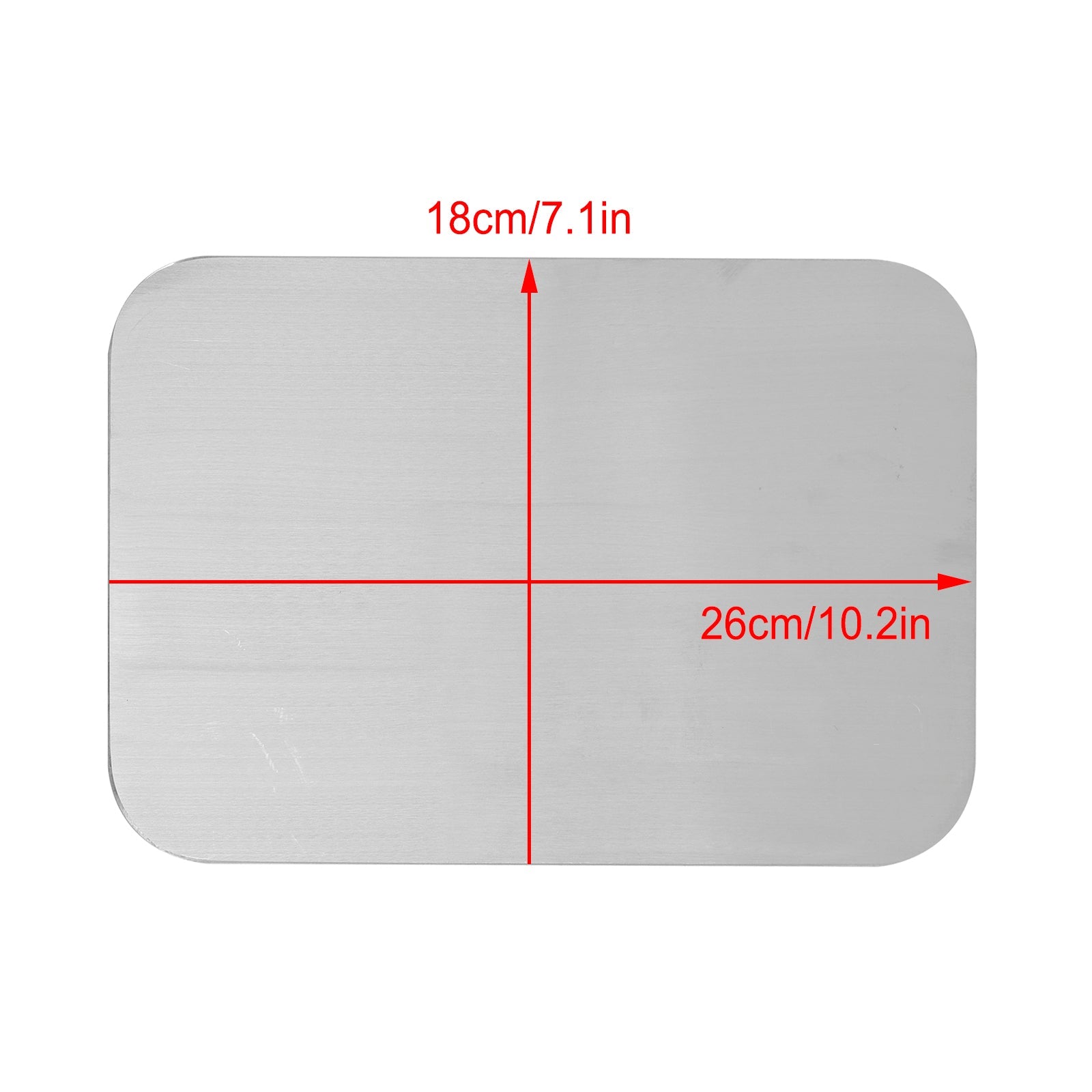 Virgin Quadrilateral Receary tagte v aluminijasti zlitini za namestitev, univerzalna prilagoditev za motocikel