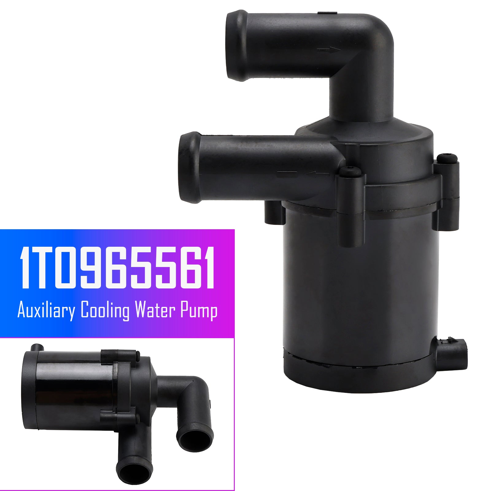 Pompe à eau auxiliaire électrique 1T0965561 pour VW et Audi 2.0 1.4