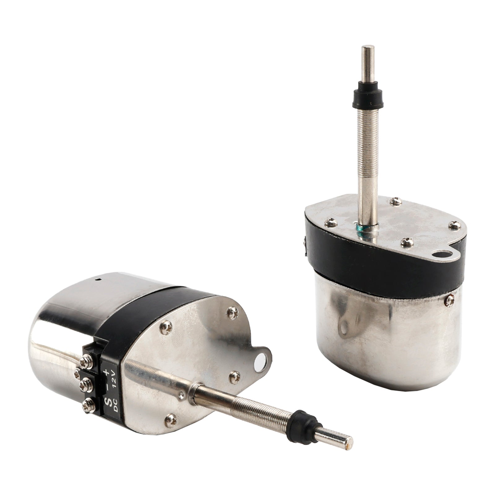 Coppia di tergicristalli in acciaio inossidabile per Jeep e Ford