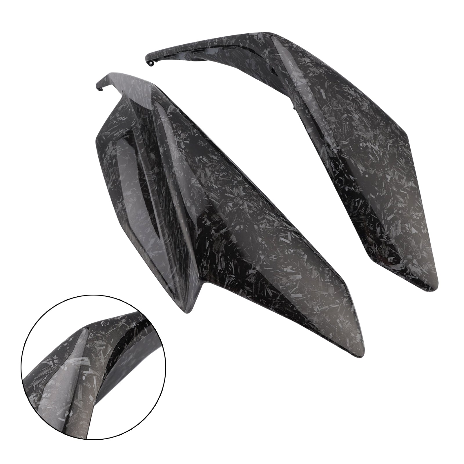 Kit de carénage latéral avec déflecteur d'air et spoiler pour Aprilia RSV4 2021-2024