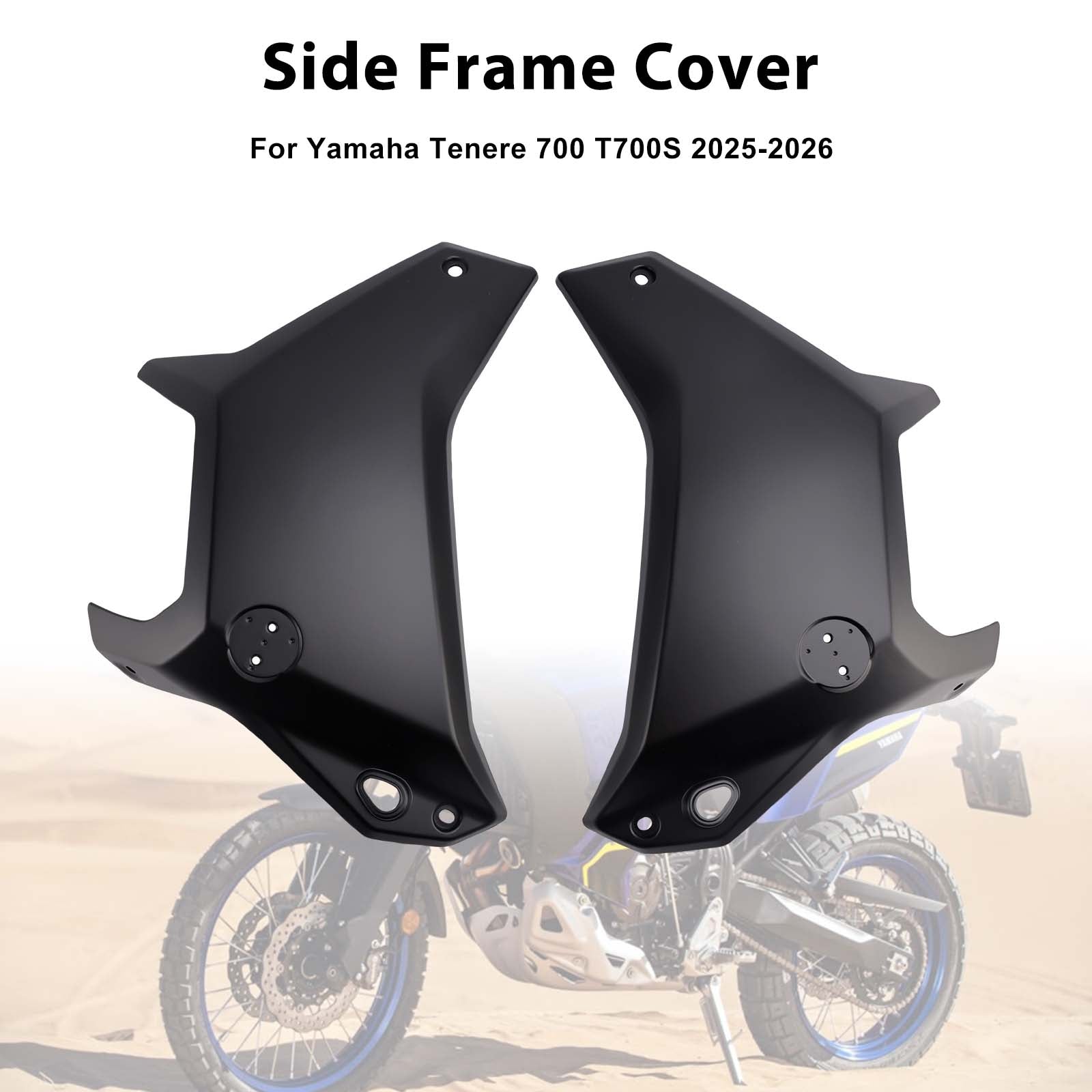 2025-2026 Pour Yamaha Tenere 700 T700S Carénages de panneau de cadre latéral