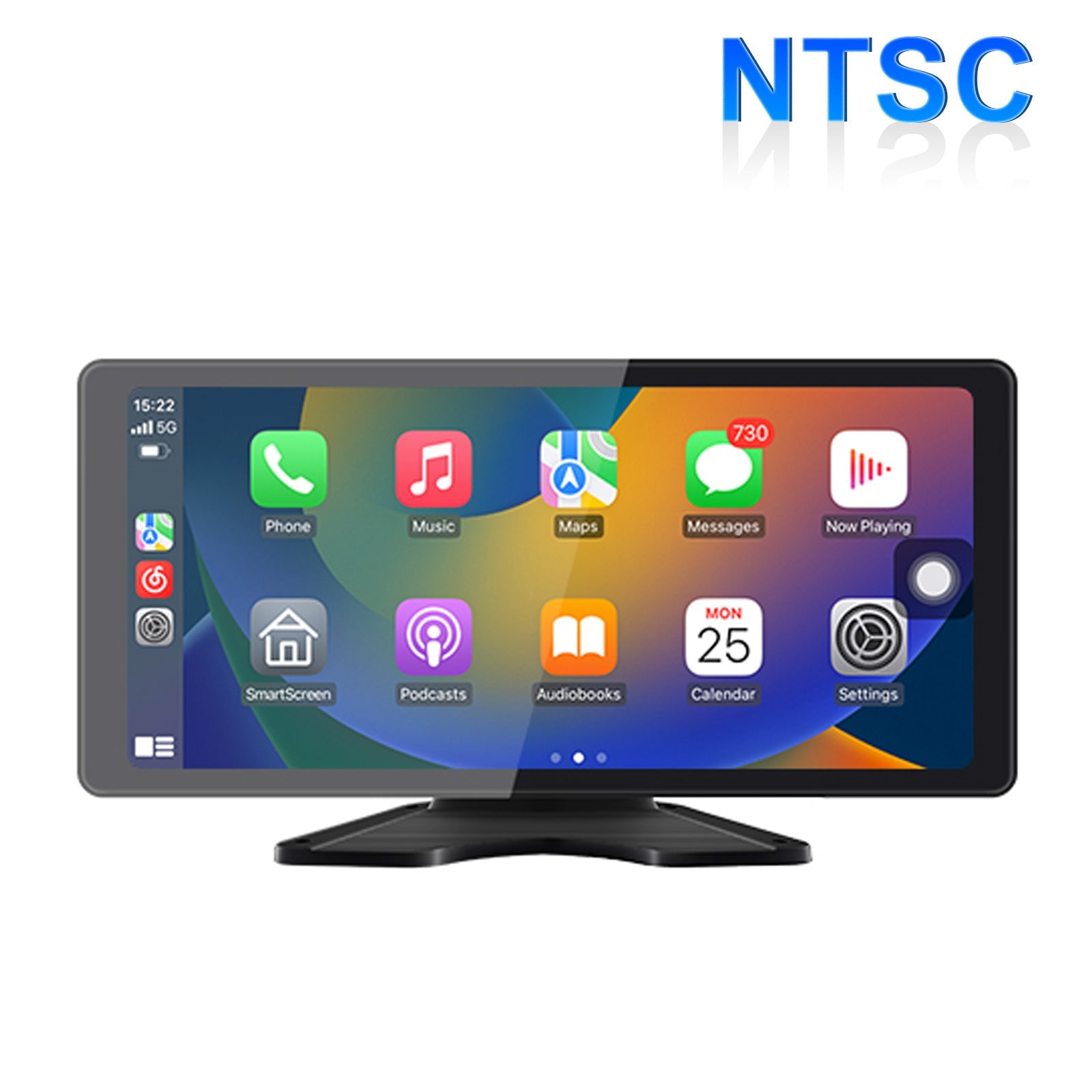 Pantalla táctil cuántica IPS de 10,36 pulgadas 1600x720 para camión RV + 4 cámaras de marcha atrás