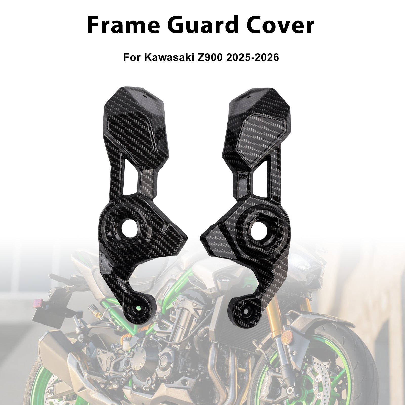 Carénage de protection latérale de cadre pour Kawasaki Z900 2025-2026