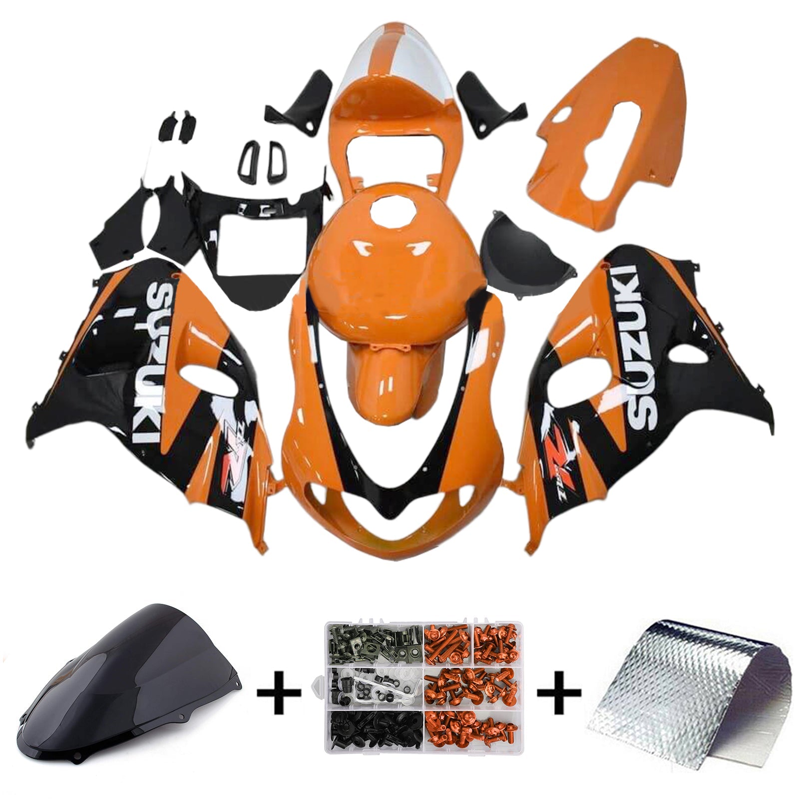 Kit carenatura iniezione Suzuki TL1000R 1998-2003 Carrozzeria in plastica ABS