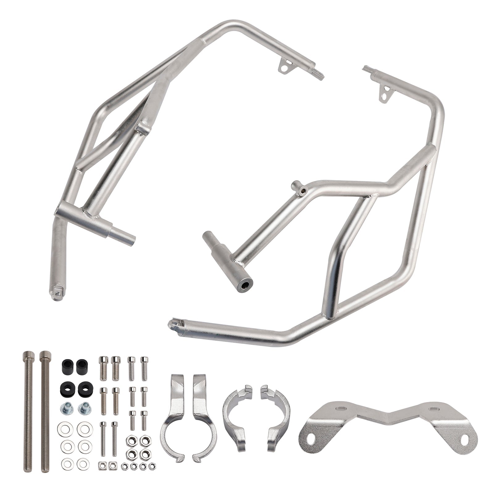 Teräksinen moottorin rungon yläosan suojalista BMW S1000Xr (2024-2025) -malliin.