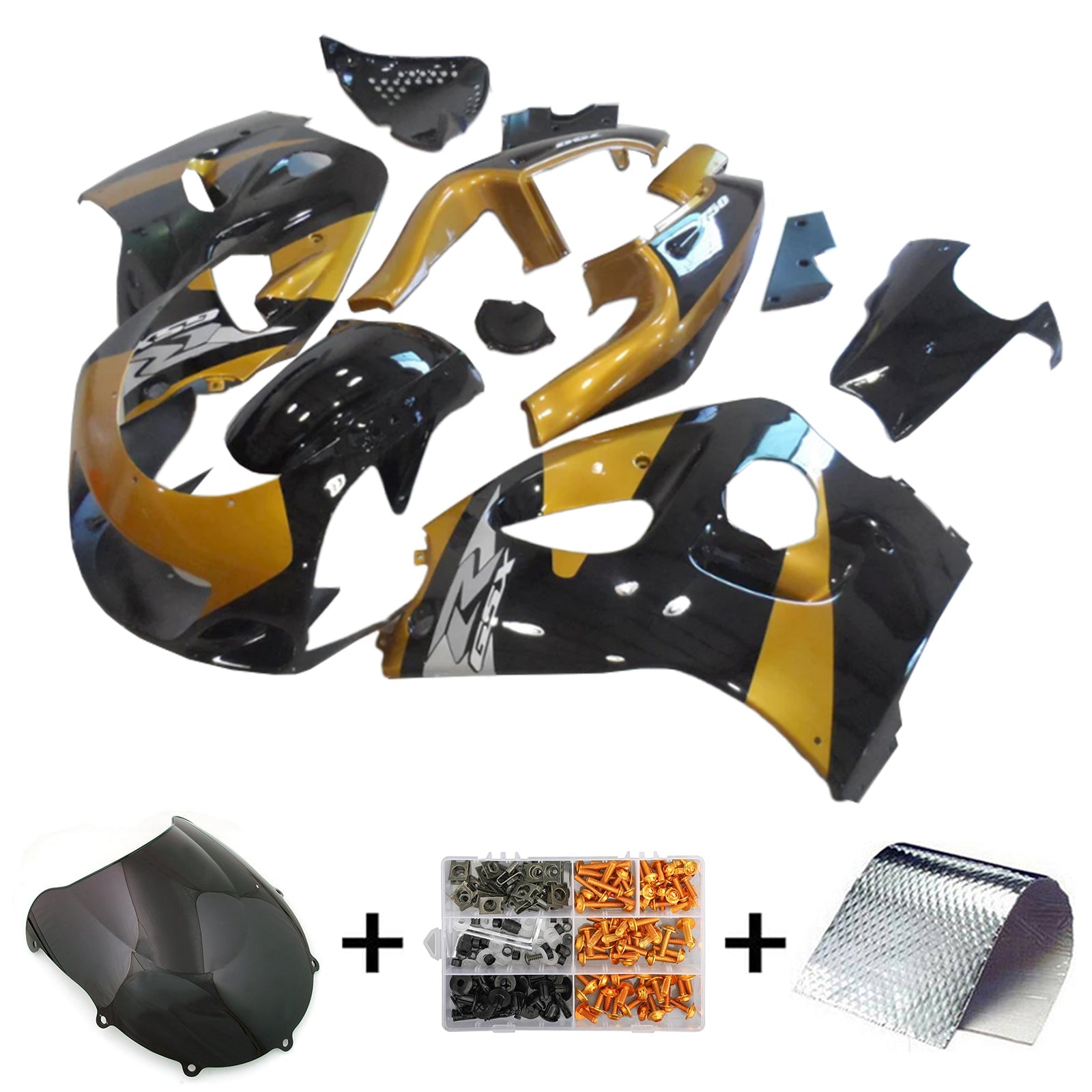 1996-2000 Suzuki GSXR600 1996-1999 GSXR750 Kit carenatura iniezione carrozzeria