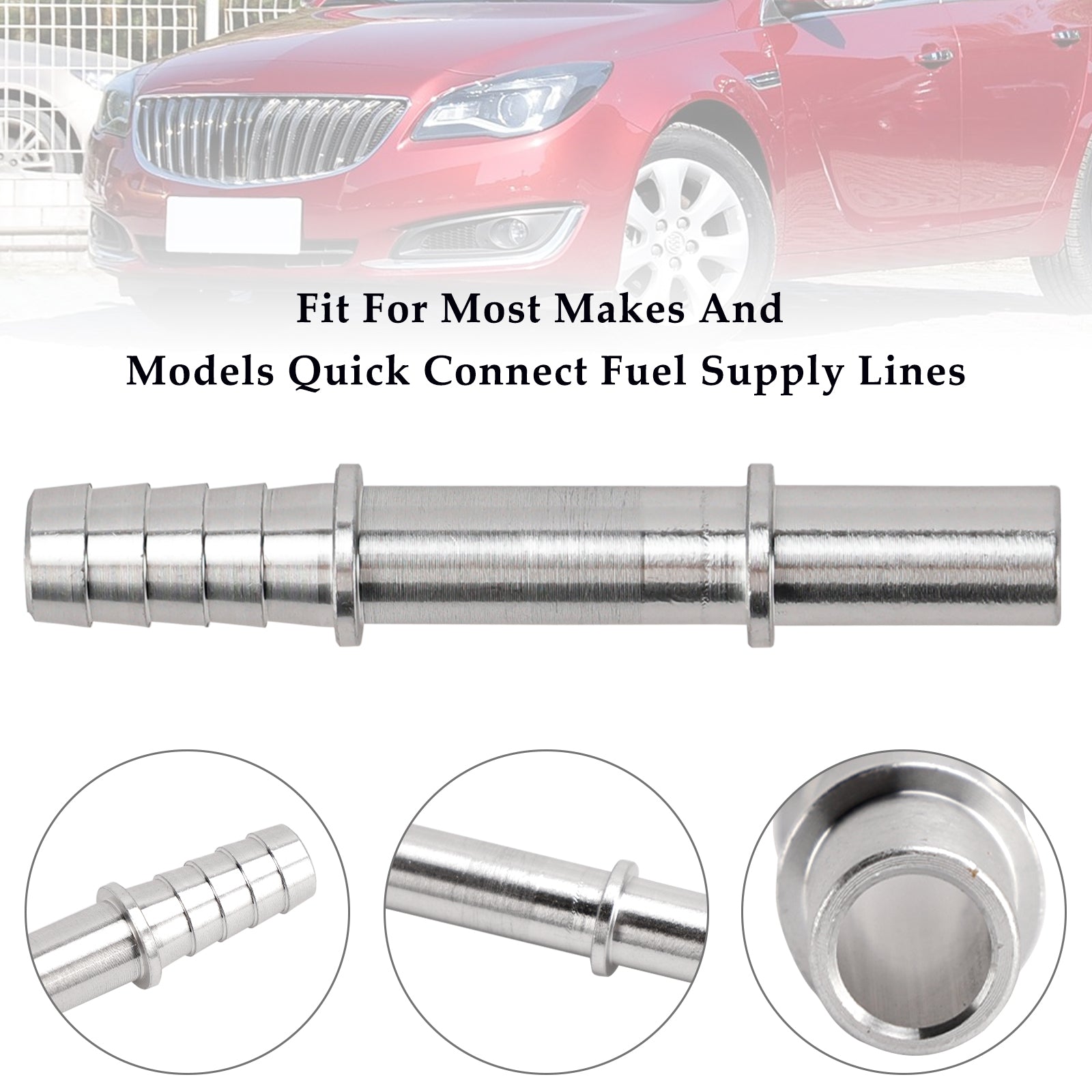 Szybkozłącze do węża listwy paliwowej 3/8"adapter z zadziorem „do 3/8”8"„AN817-02-06BA