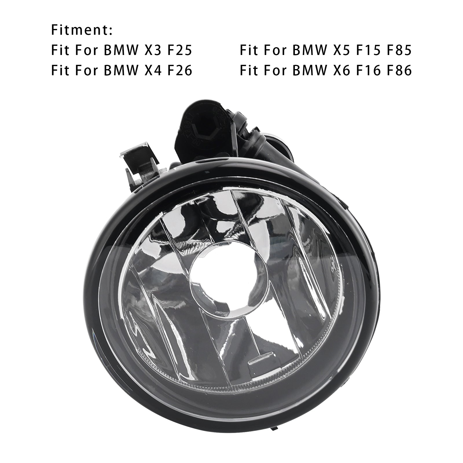 1 mistlamp rechtsvoor zonder lampen voor BMW X3 X4 X5 X6 63177238788