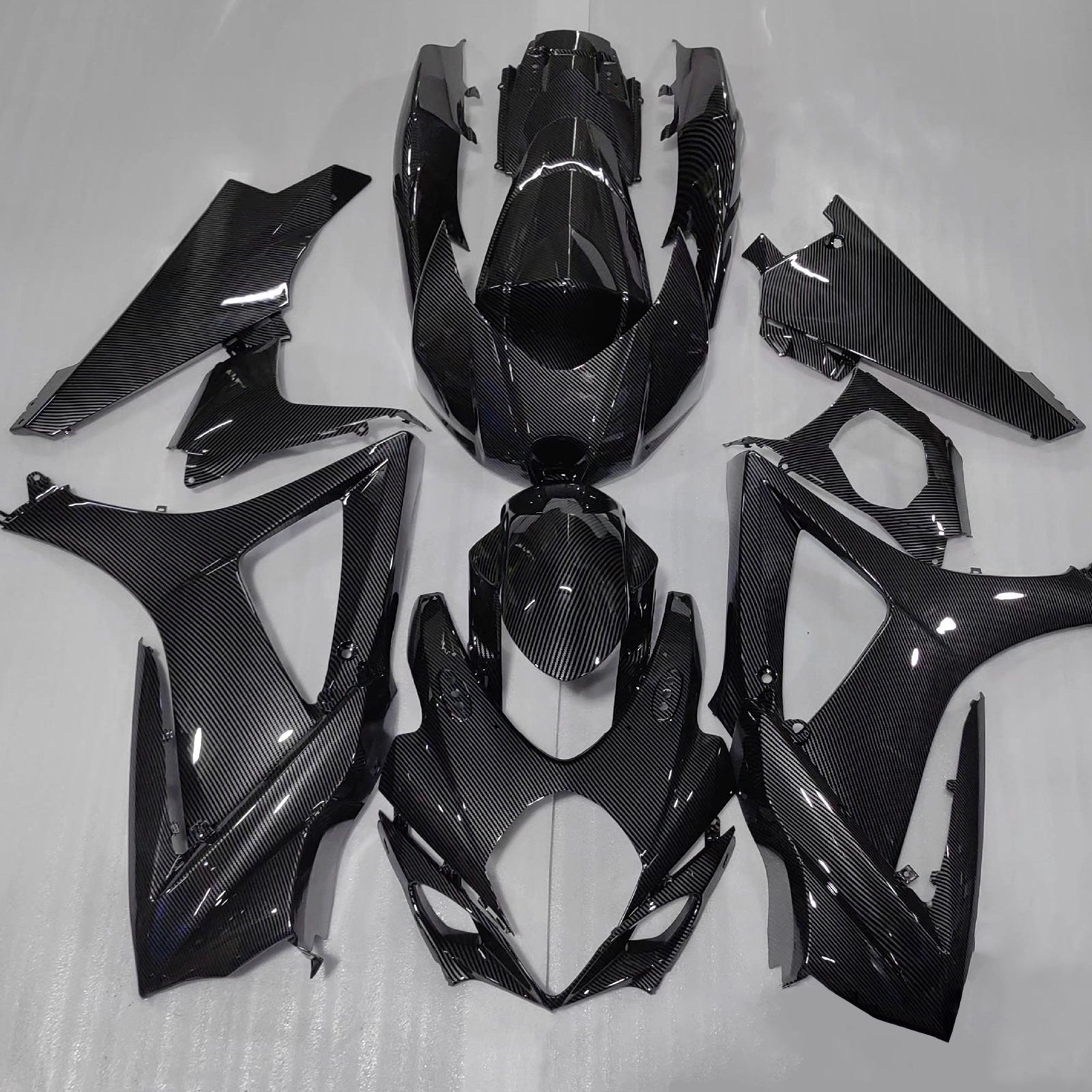 Kit de carénage injecté en plastique ABS pour Suzuki GSXR1000 2007-2008 K7